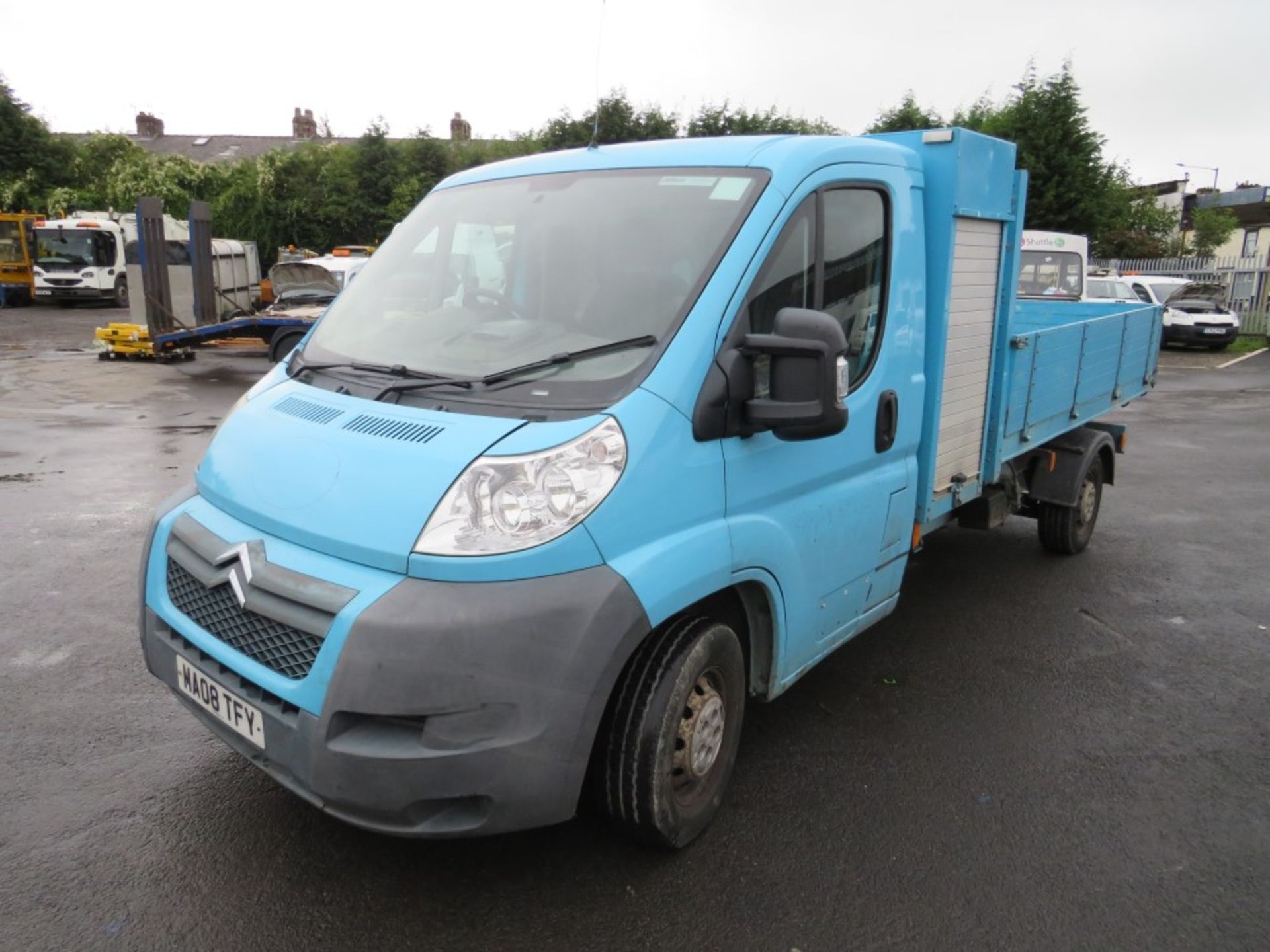 08 reg CITROEN RELAY 35 HDI 120 LWB TIPPER, 1ST REG 06/08, TEST 12/20, 72836M, V5 HERE, 1 FORMER - Image 2 of 5