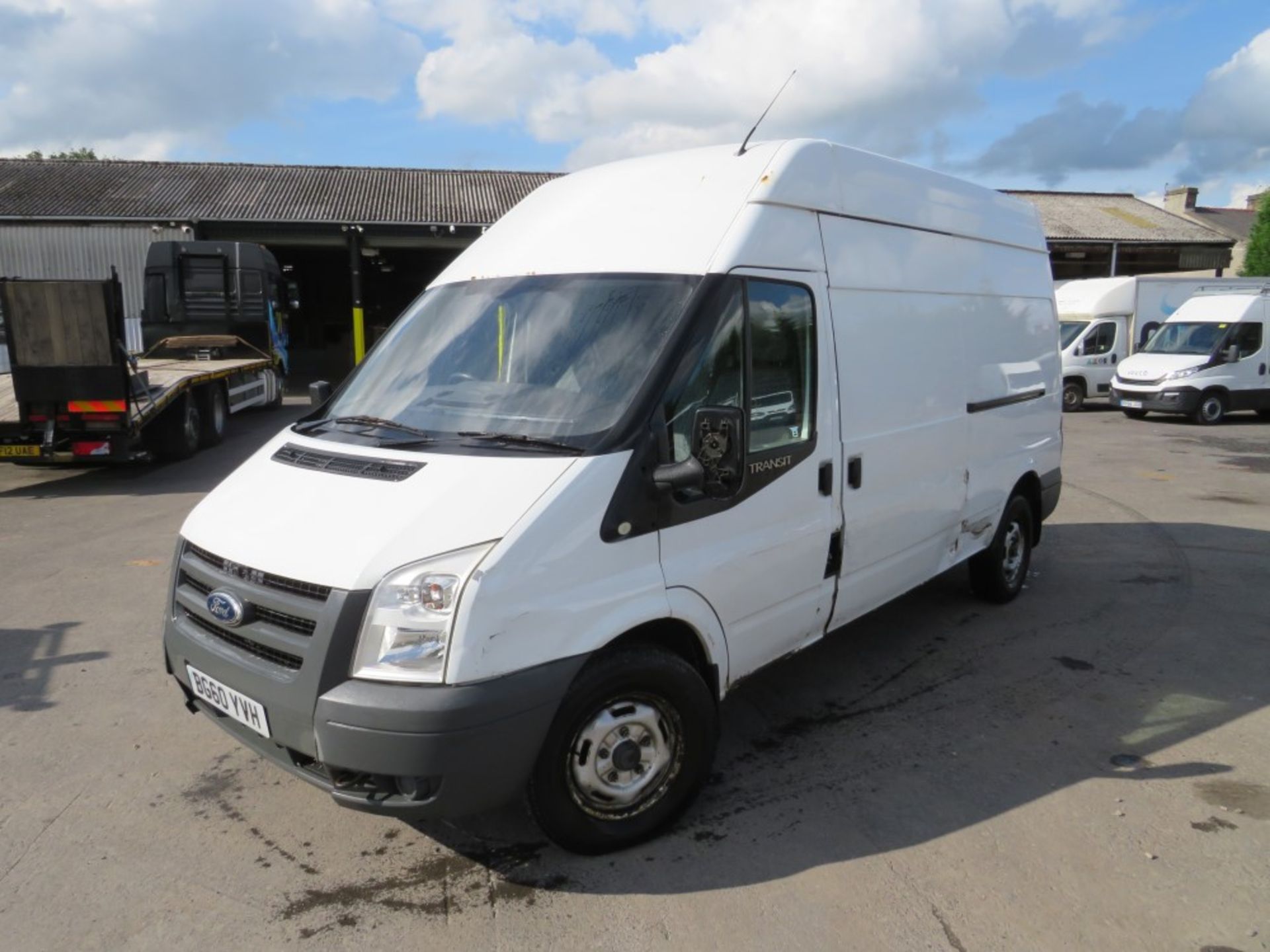 60 reg FORD TRANSIT 115 T350L RWD, 1ST REG 10/10, TEST 10/20, 210895M, V5 HERE, 4 FORMER - Image 2 of 5