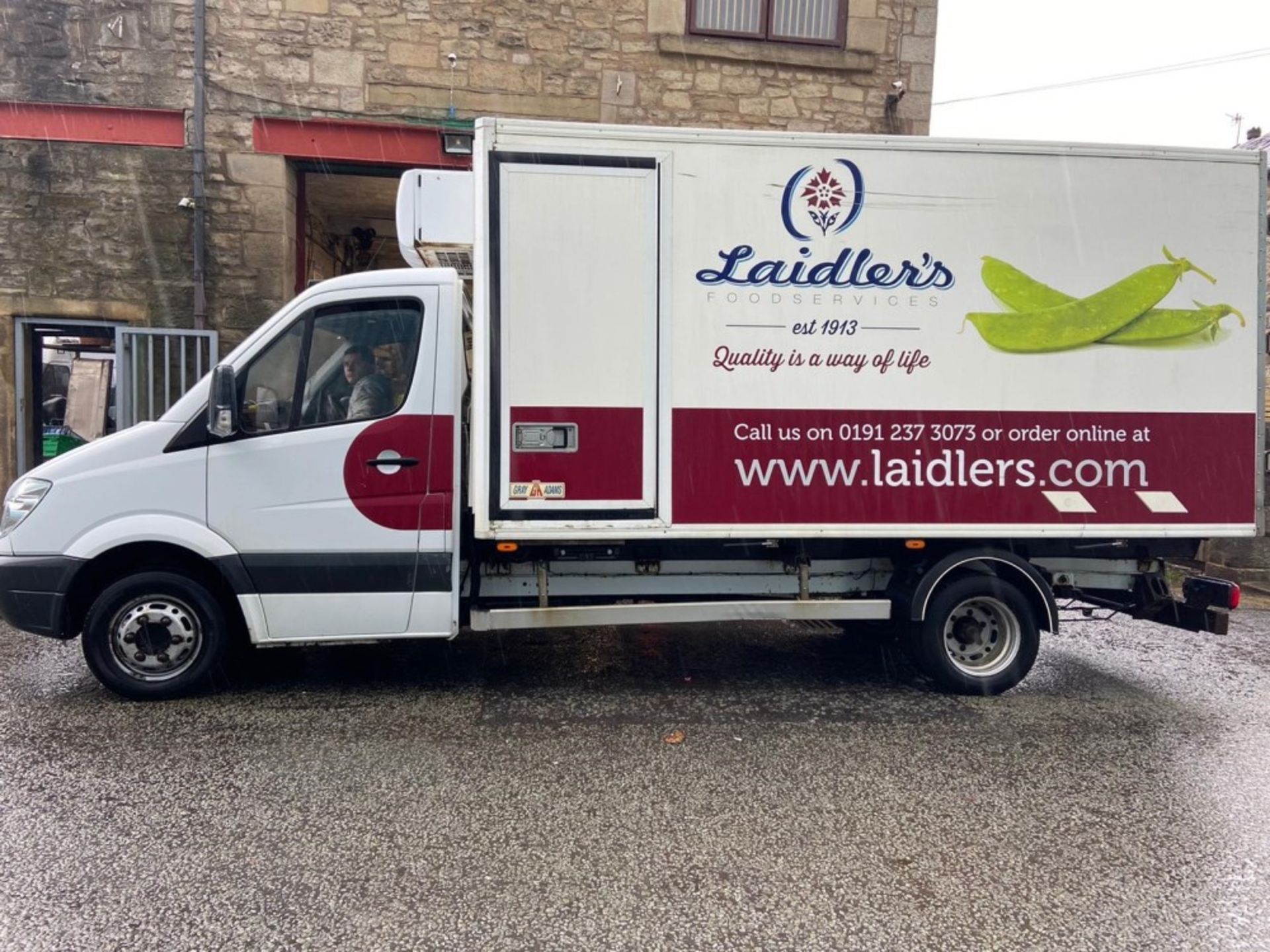 60 reg MERCEDES SPRINTER 516 CDI FRIDGE VAN (LOCATION RAMSBOTTOM) 1ST REG 10/10, TEST 10/20, - Image 3 of 5