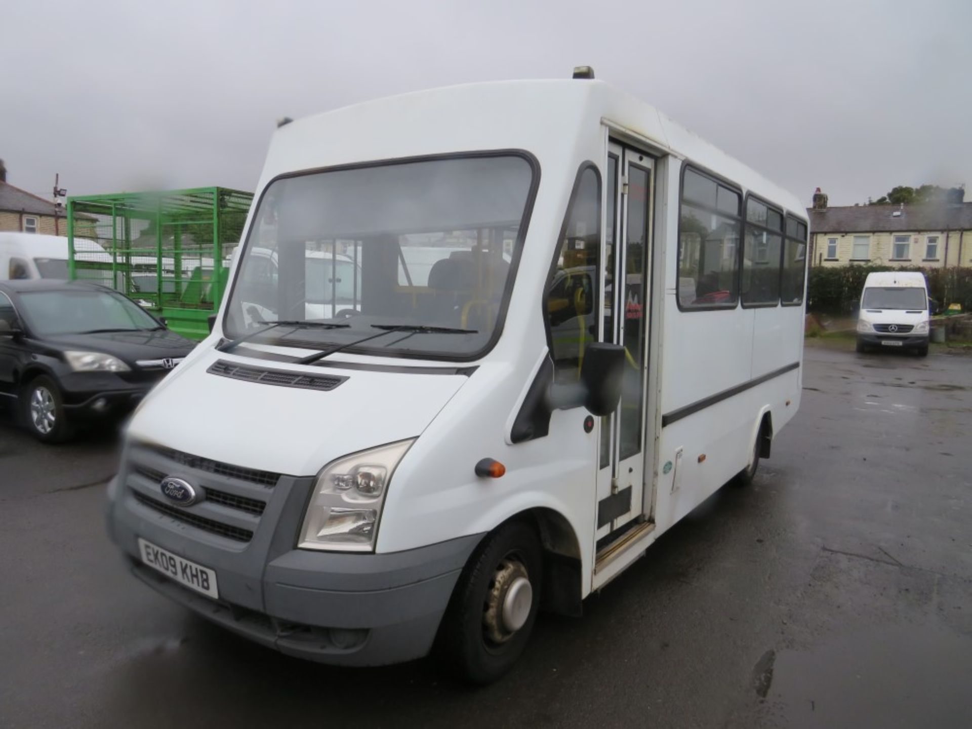 09 reg FORD TRANSIT 140 T460 RWD MINIBUS (DIRECT COUNCIL) 1ST REG 06/09, TEST 03/21, 108458M, V5 - Image 2 of 6