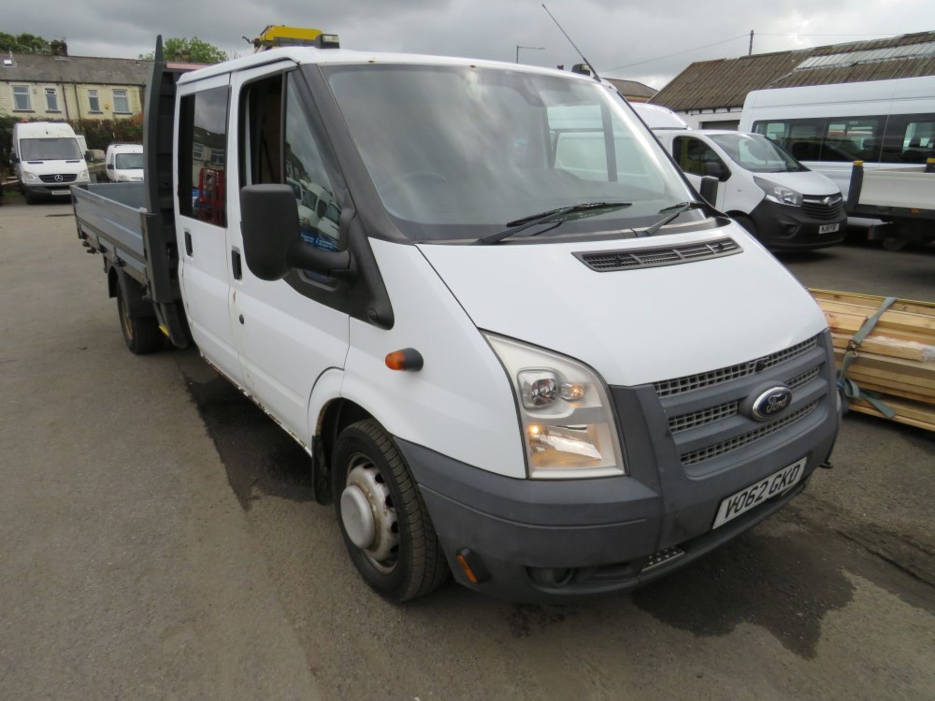 62 reg FORD TRANSIT 125 T350 RWD DROPSIDE, 1ST REG 09/12, 118655M, NO V5 [NO VAT]