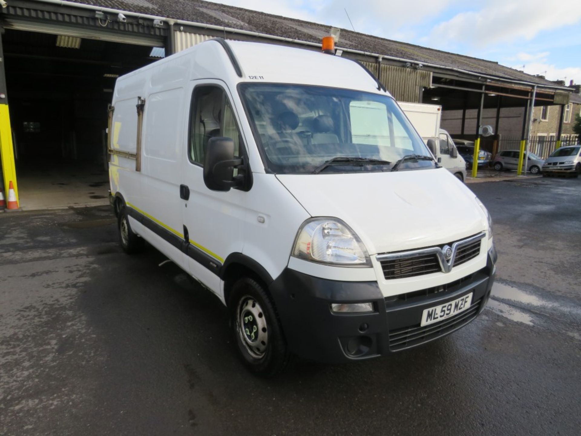 59 reg VAUXHALL MOVANO 3500 CDTI MWB (DIRECT ELECTRICITY NW) 1ST REG 11/09, TEST 07/21, 132836M,