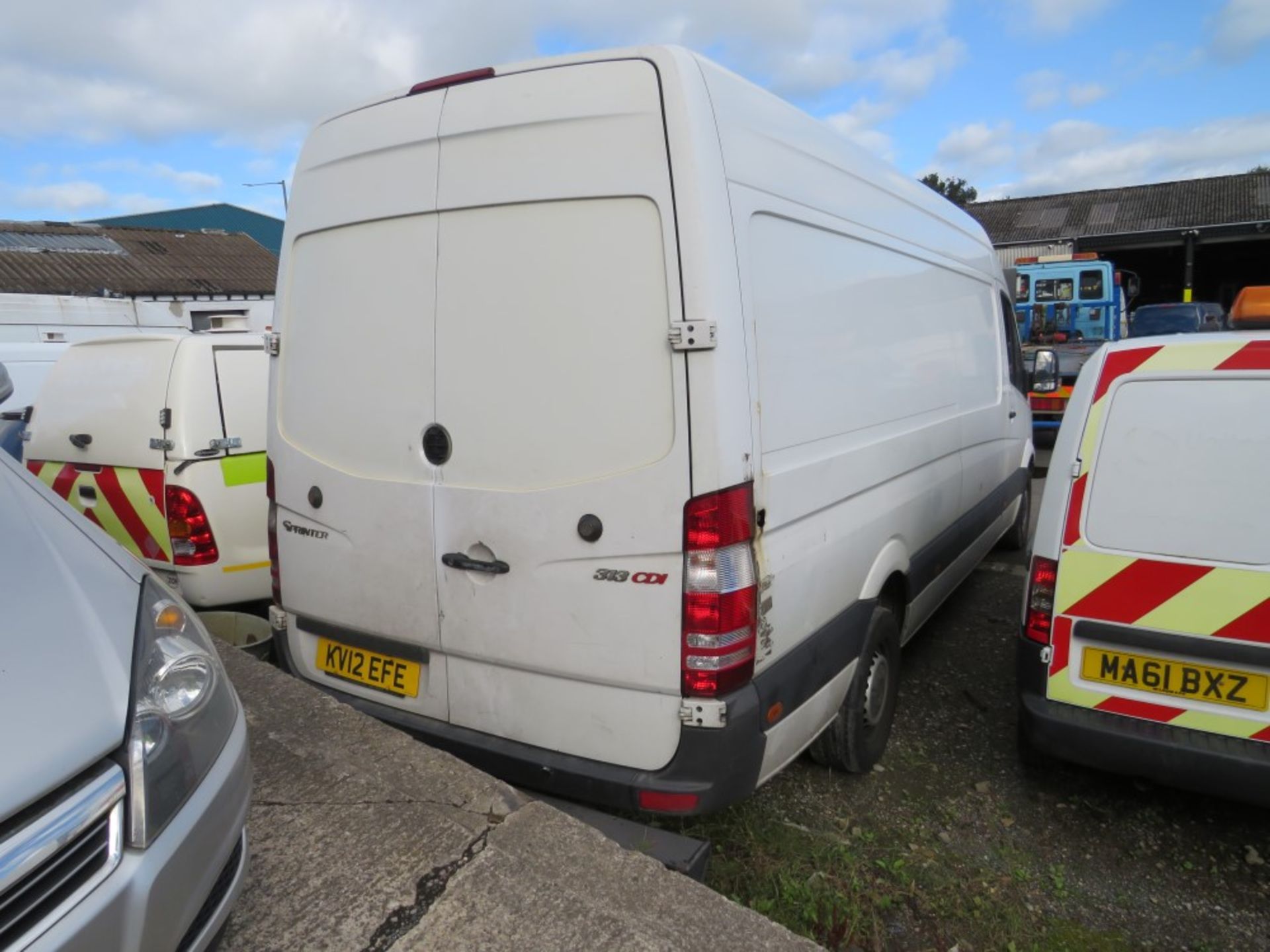 12 reg MERCEDES SPRINTER 313 CDI LWB, 1ST REG 03/12, TEST 11/20, 235973M NOT WARRANTED, V5 HERE, 1 - Image 4 of 5