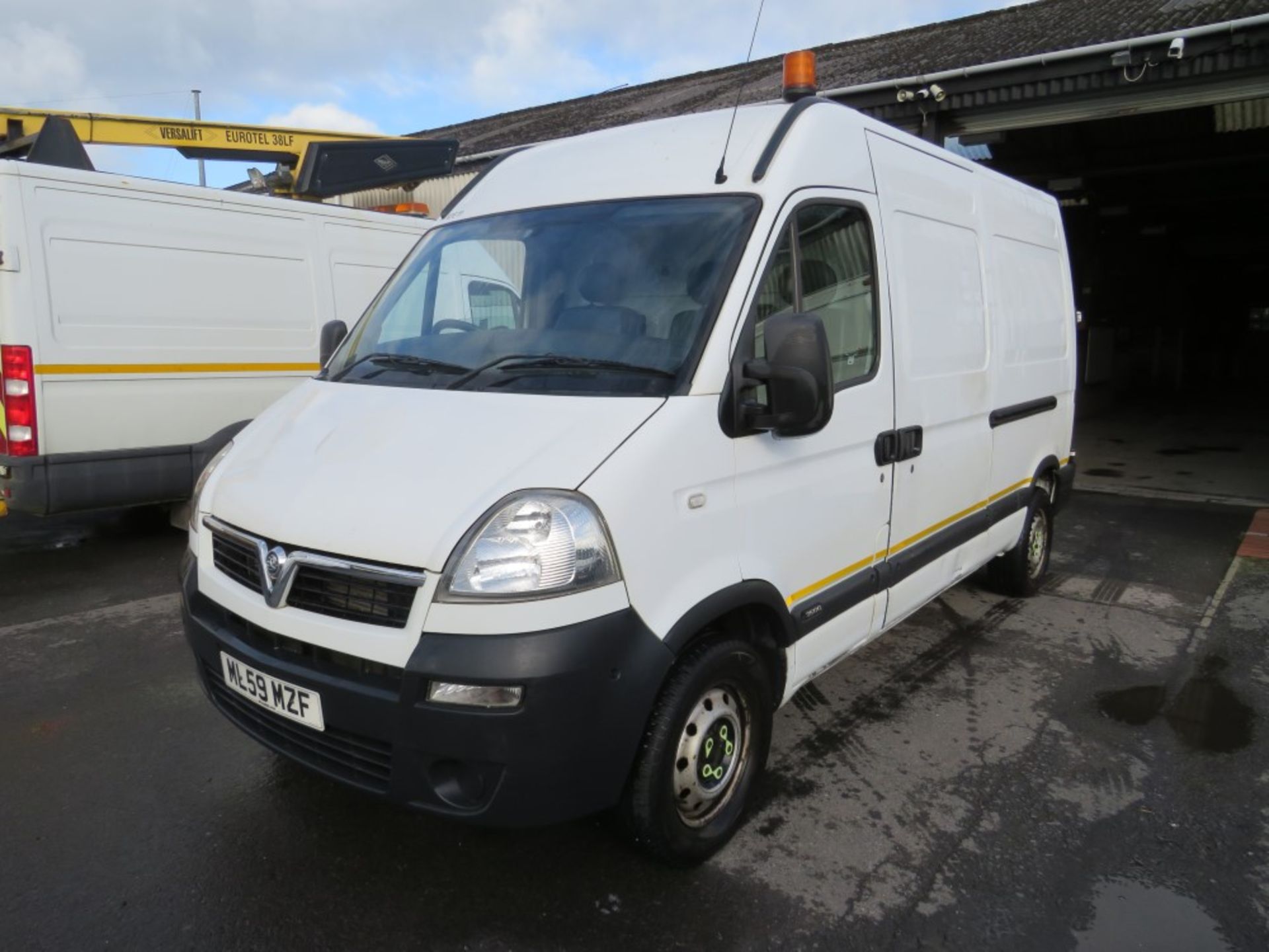 59 reg VAUXHALL MOVANO 3500 CDTI MWB (DIRECT ELECTRICITY NW) 1ST REG 11/09, TEST 07/21, 132836M, - Image 2 of 6