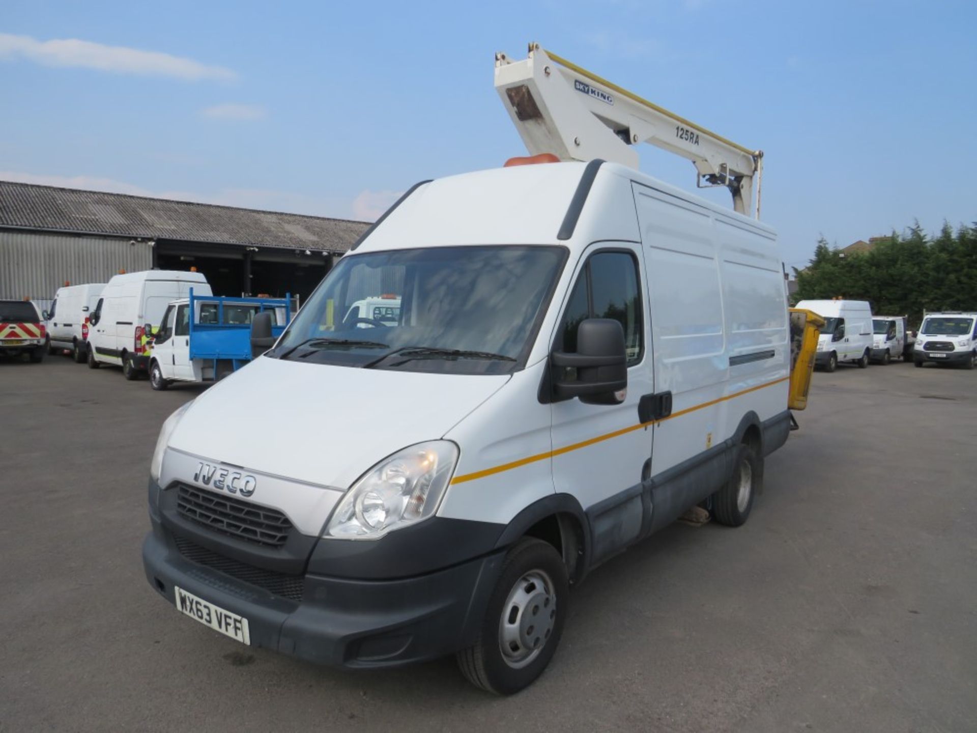 63 reg IVECO DAILY 50C15 CHERRY PICKER, 1ST REG 09/13, TEST 01/21, 72705M WARRANTED, V5 HERE, 3 - Image 2 of 6