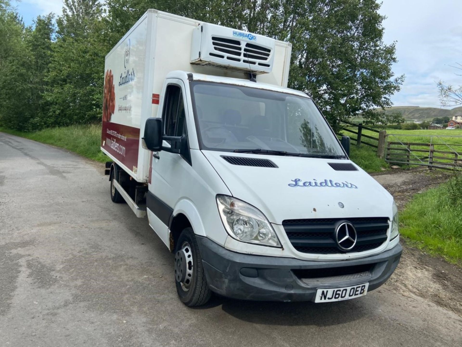 60 reg MERCEDES SPRINTER 516 CDI FRIDGE VAN (LOCATION RAMSBOTTOM) 1ST REG 10/10, TEST 10/20,