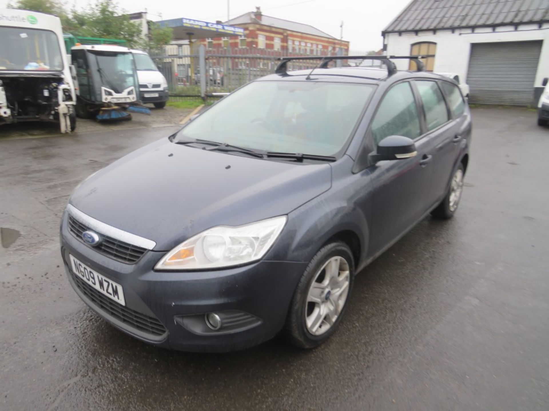 09 reg FORD FOCUS STYLE TD 115 ESTATE, 1ST REG 08/09, TEST 09/21, 147076M NOT WARRANTED, V5 HERE, - Image 2 of 5