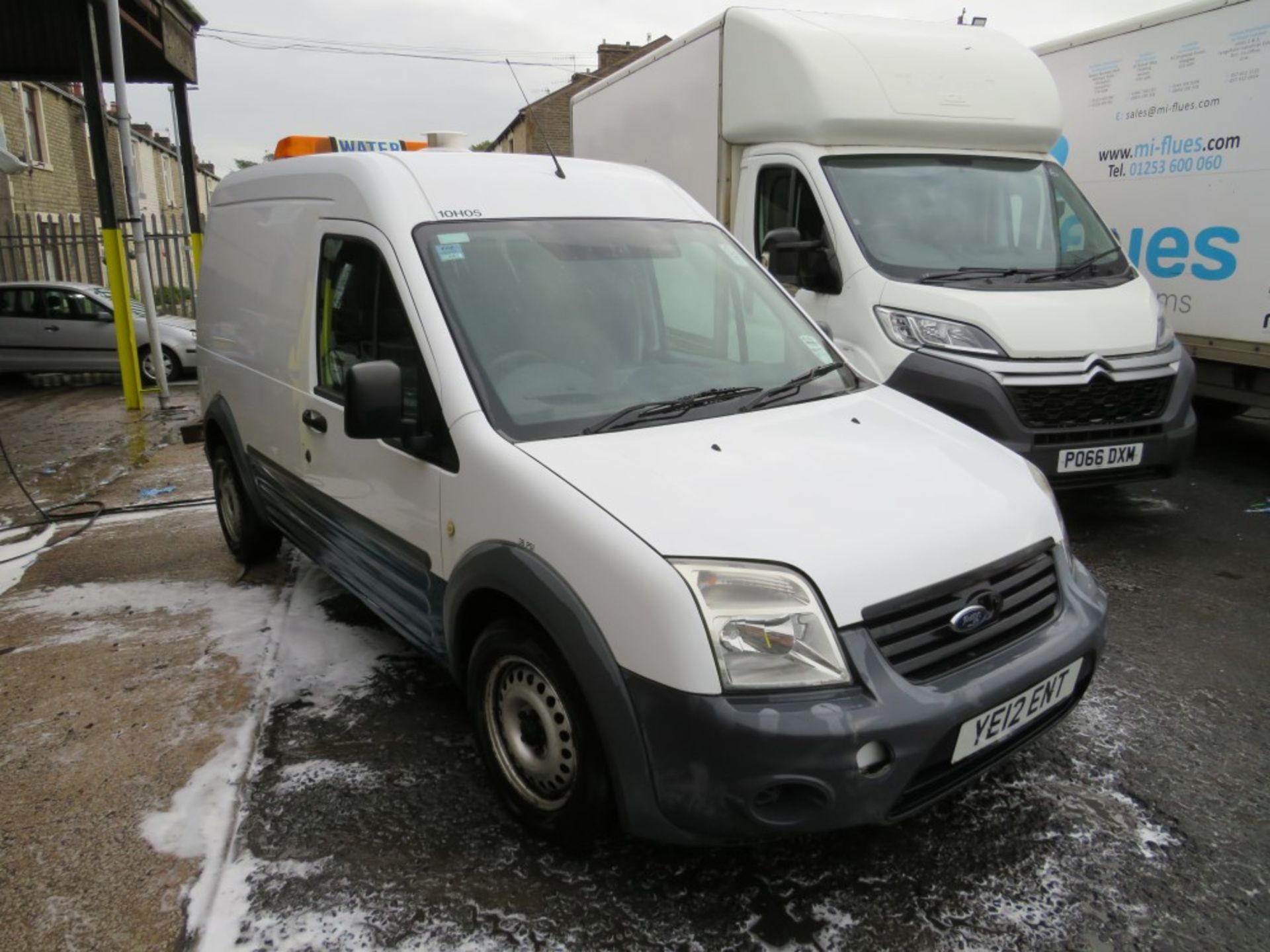 12 reg FORD TRANSIT CONNECT 90 T230 (DIRECT UNITED UTILITIES WATER) 1ST REG 07/12, TEST 04/21, V5