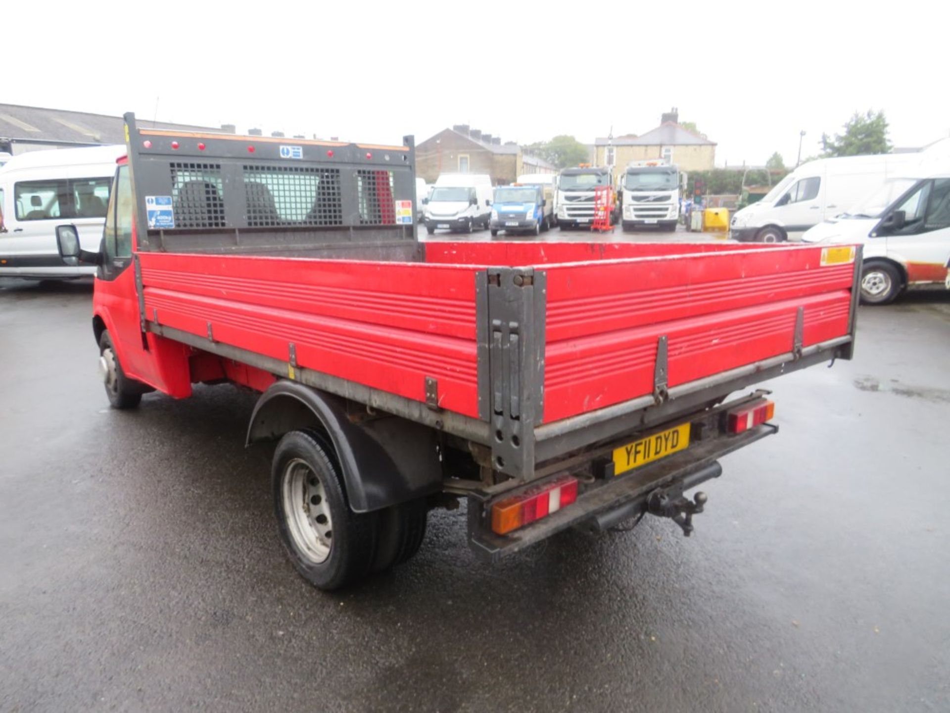 11 reg FORD TRANSIT 115 T350L RWD TIPPER, 1ST REG 05/11, TEST 06/21, 184853M, V5 HERE, 2 FORMER - Image 3 of 5