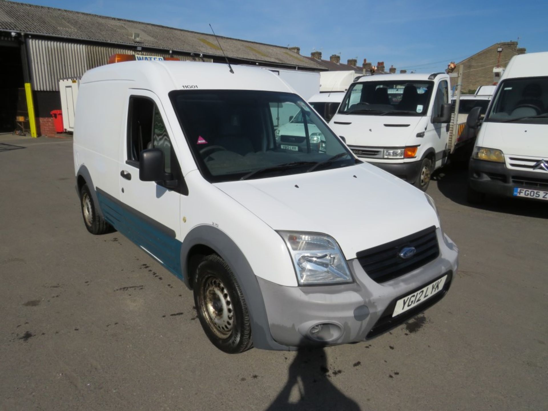 12 reg FORD TRANSIT CONNECT 90 T230 (DIRECT UNITED UTILITIES WATER) 1ST REG 03/12, TEST 12/20, V5