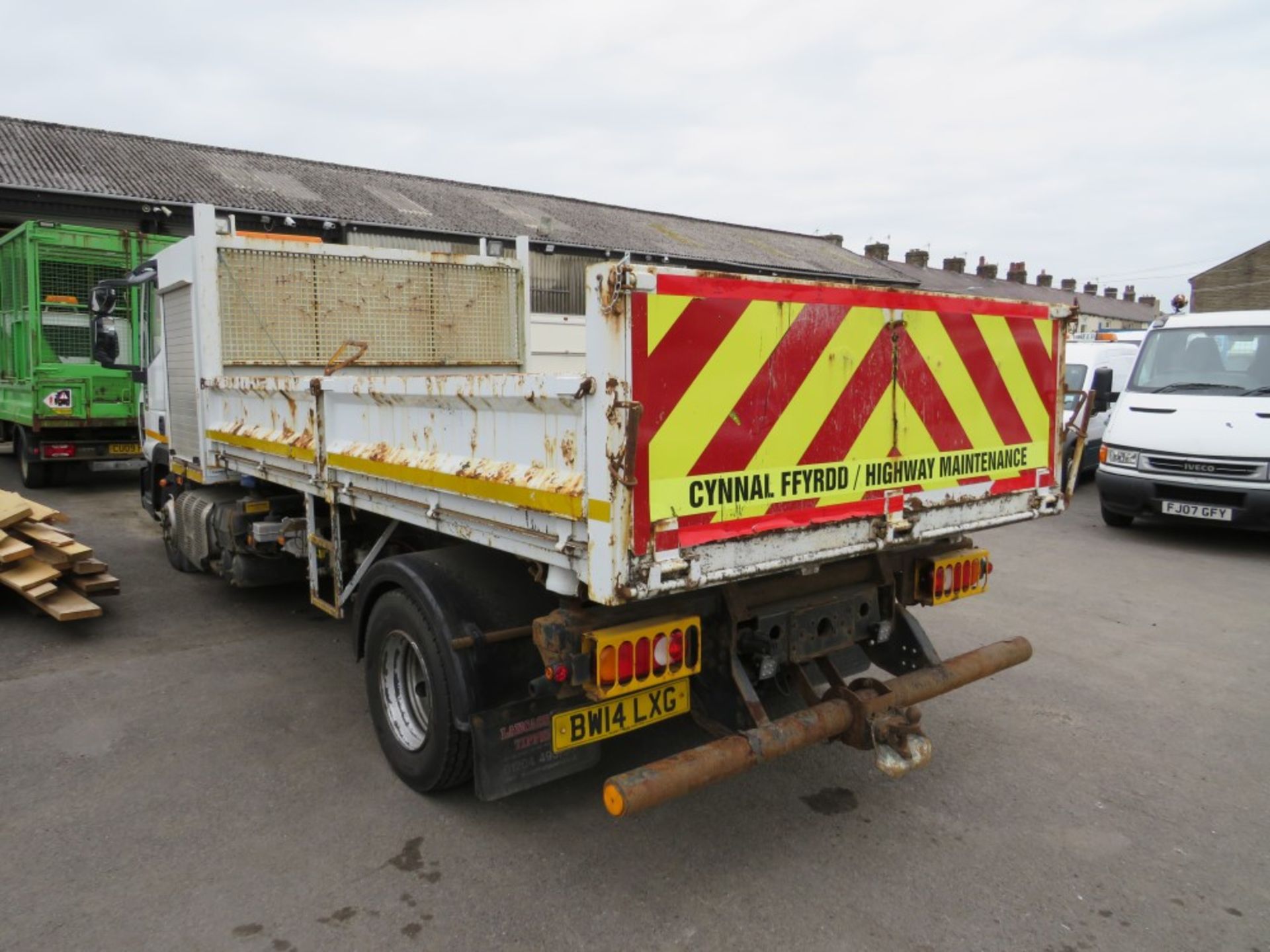 14 reg IVECO EUROCARGO 100E19 TIPPER (DIRECT COUNCIL) 1ST REG 08/14, TEST 11/20, 66851KM [+ VAT] - Image 3 of 6