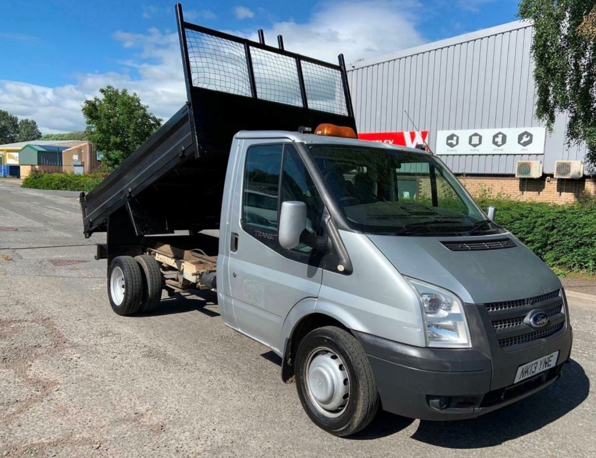 13 reg FORD TRANSIT 100 T350 RWD TIPPER (LOCATION DUMFRIES) 1ST REG 03/13, TEST 05/21, 101000M