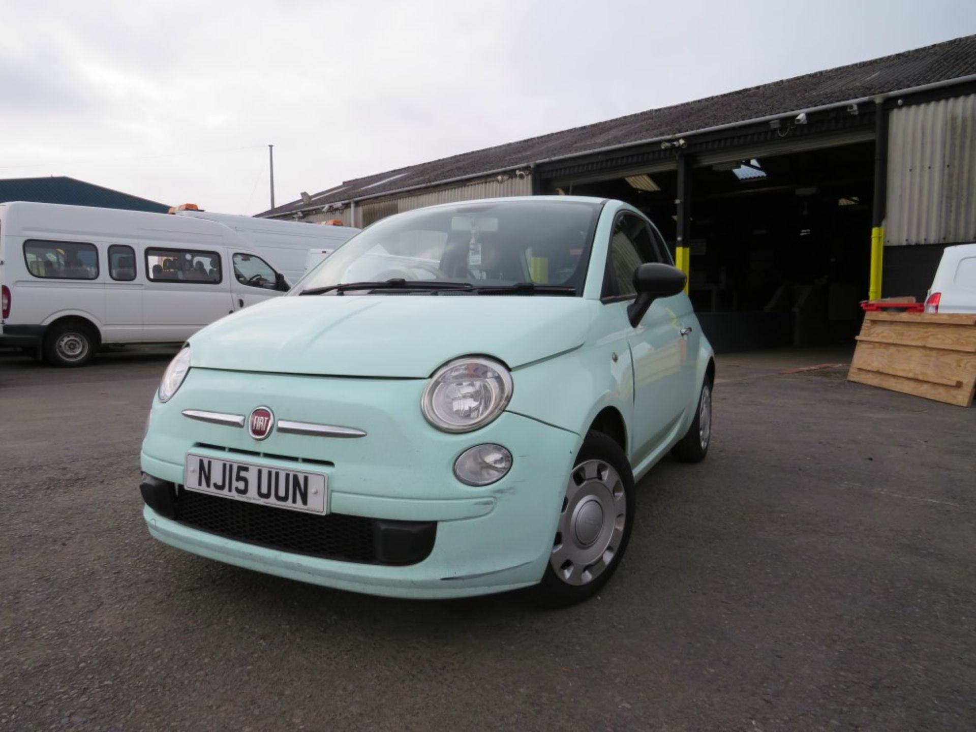 15 reg FIAT 500, 1ST REG 03/15, TEST 03/21, 47633M, NO V5 (ON VCAR CAT C) [NO VAT] - Image 2 of 5