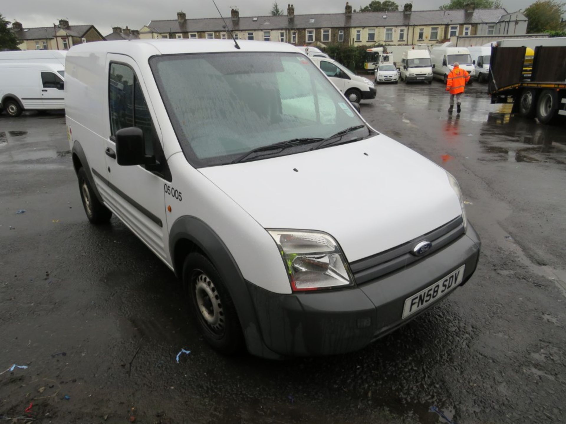 58 reg FORD TRANSIT CONNEC T220 L90 (DIRECT COUNCIL) 1ST REG 09/08, TEST 08/21, 31748M, V5 [+ VAT]