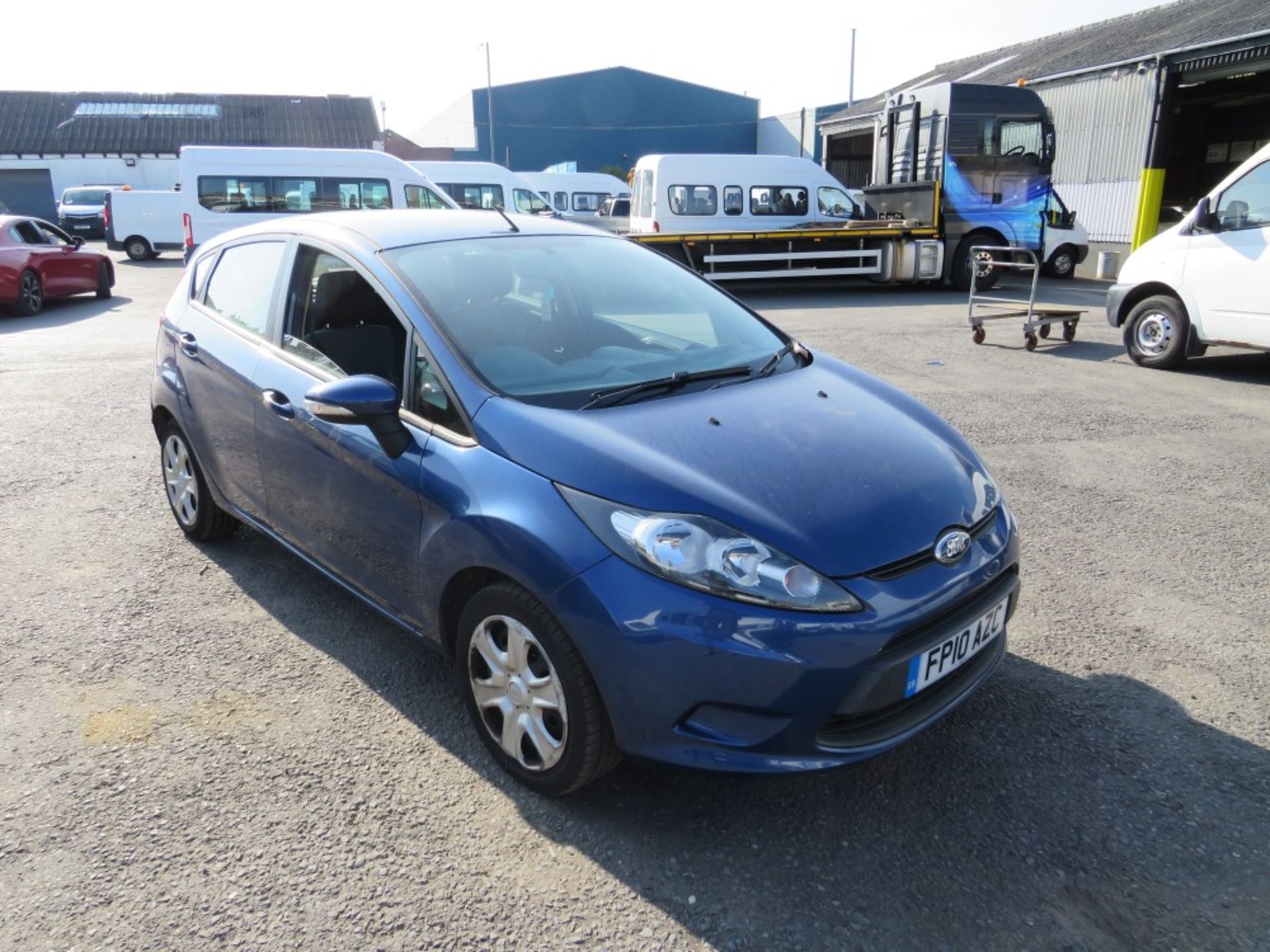 10 reg FORD FIESTA EDGE TDCI 68 HATCHBACK (DIRECT COUNCIL) 1ST REG 05/10, TEST 05/21, 122157M, V5