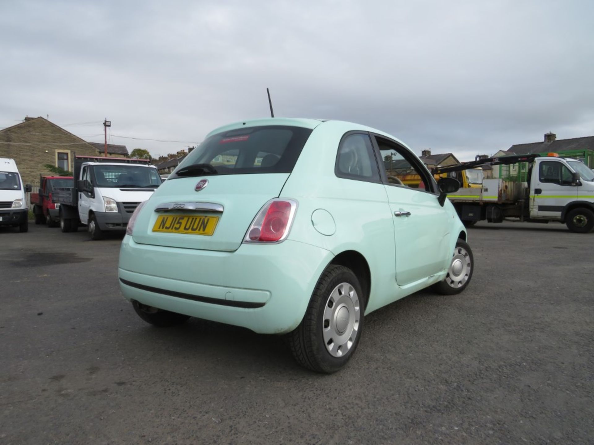 15 reg FIAT 500, 1ST REG 03/15, TEST 03/21, 47633M, NO V5 (ON VCAR CAT C) [NO VAT] - Image 4 of 5