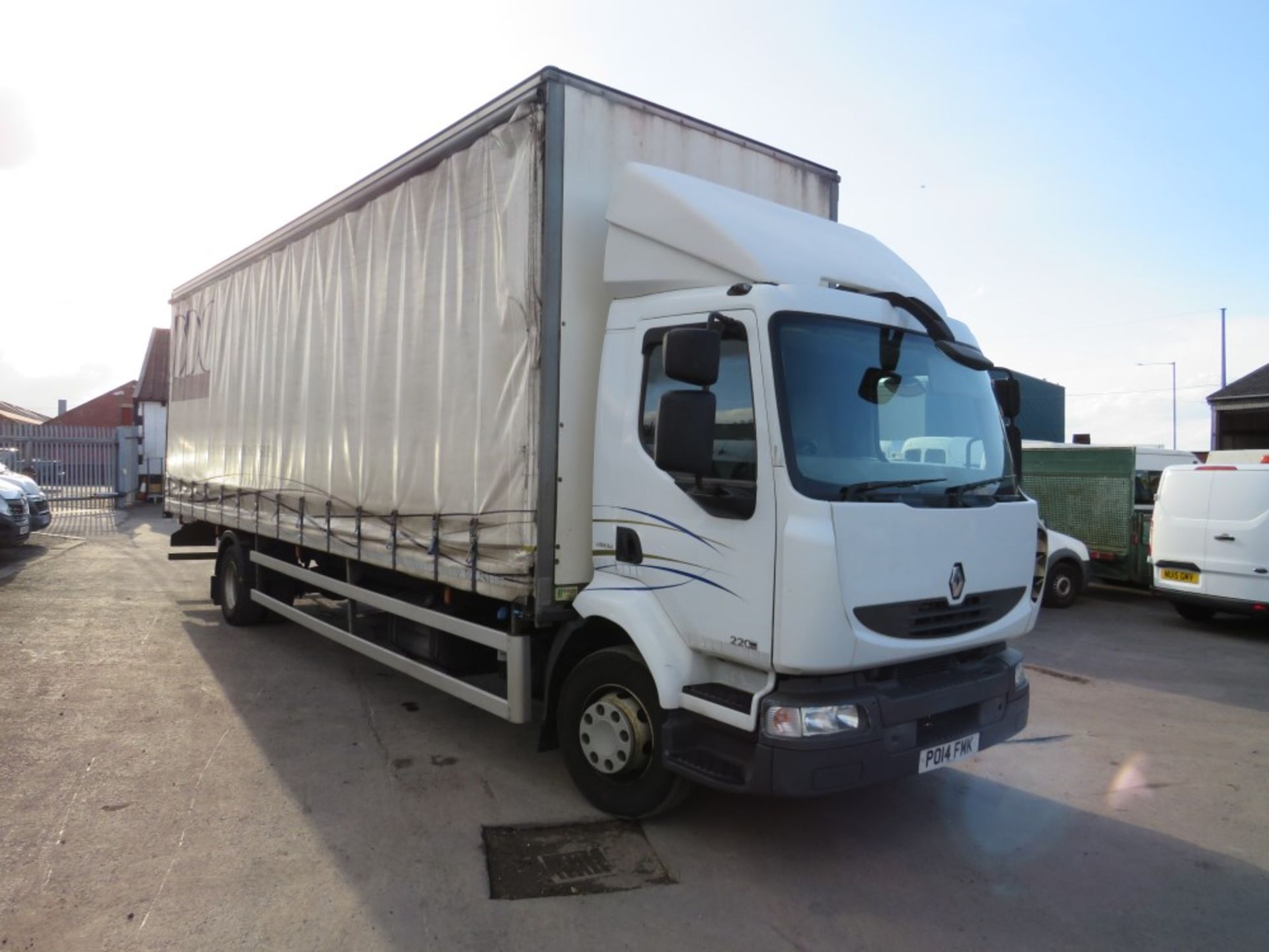 14 reg RENAULT MIDLUM 220.14 CURTAINSIDER, 1ST REG 08/14, TEST 11/20, 467351KM WARRANTED [+ VAT]