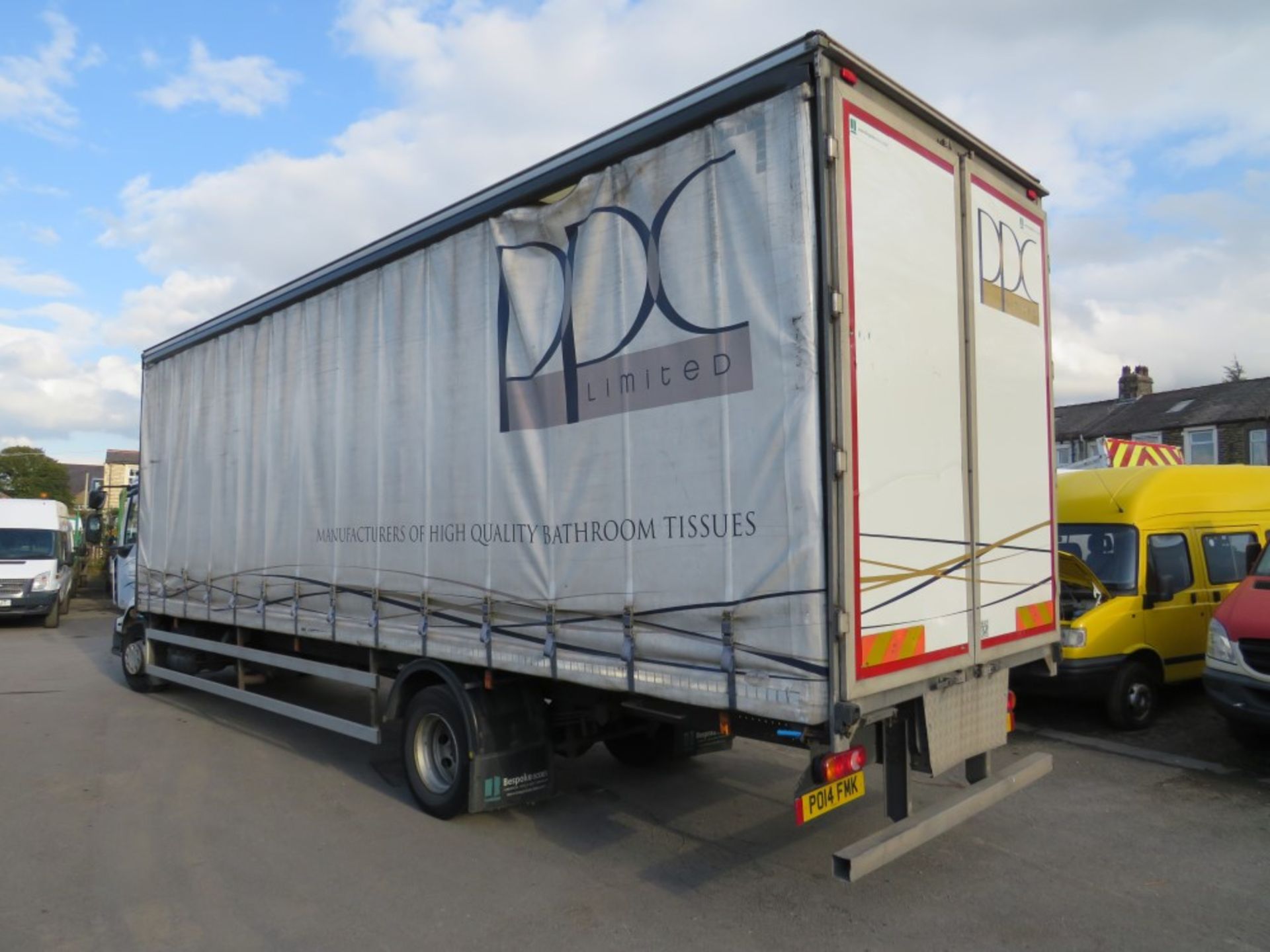 14 reg RENAULT MIDLUM 220.14 CURTAINSIDER, 1ST REG 08/14, TEST 11/20, 467351KM WARRANTED [+ VAT] - Image 3 of 5