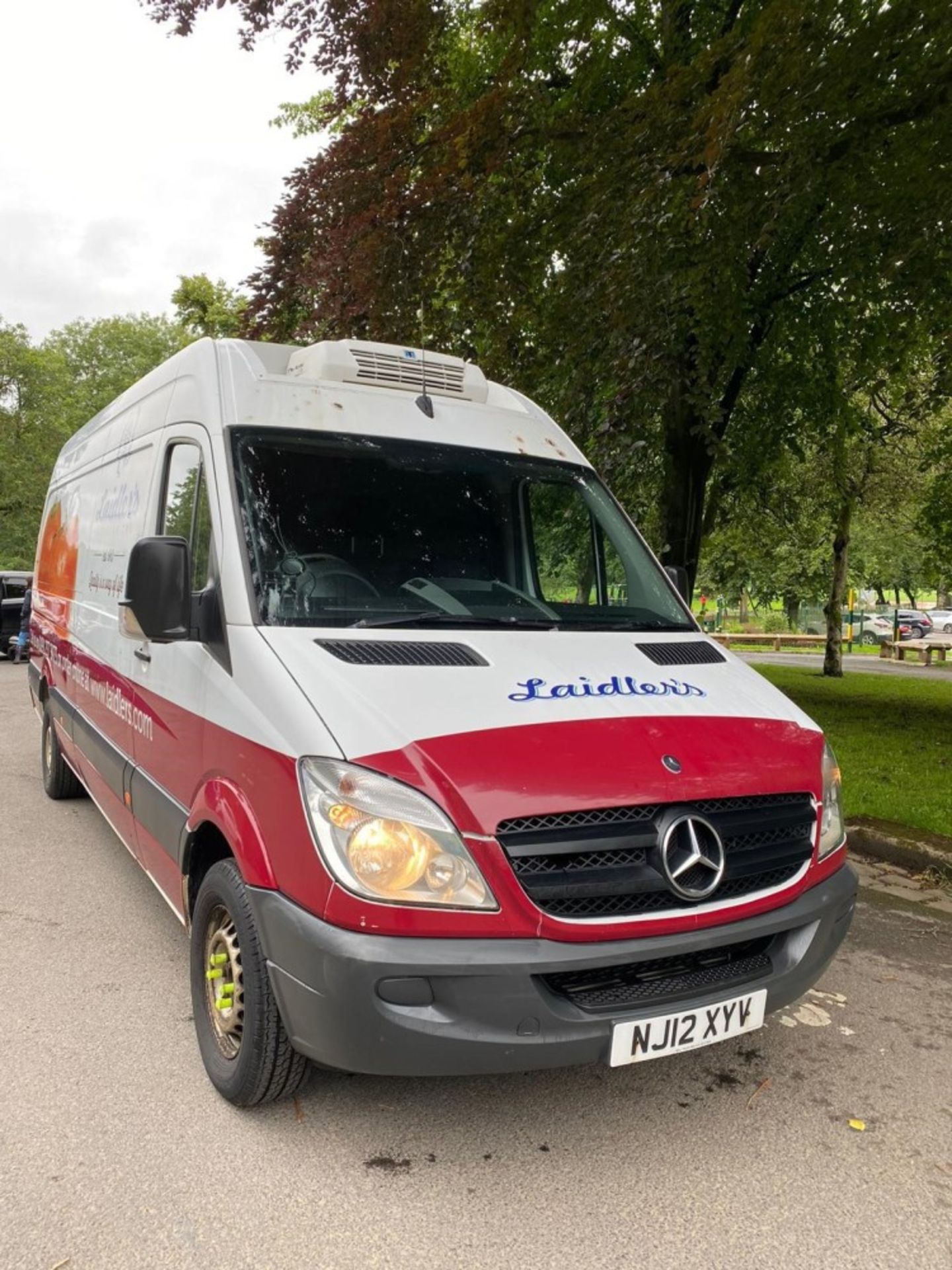 12 reg MERCEDES SPRINTER 313 CDI FRIDGE VAN (LOCATION RAMSBOTTOM) 1ST REG 03/12, TEST 11/20,