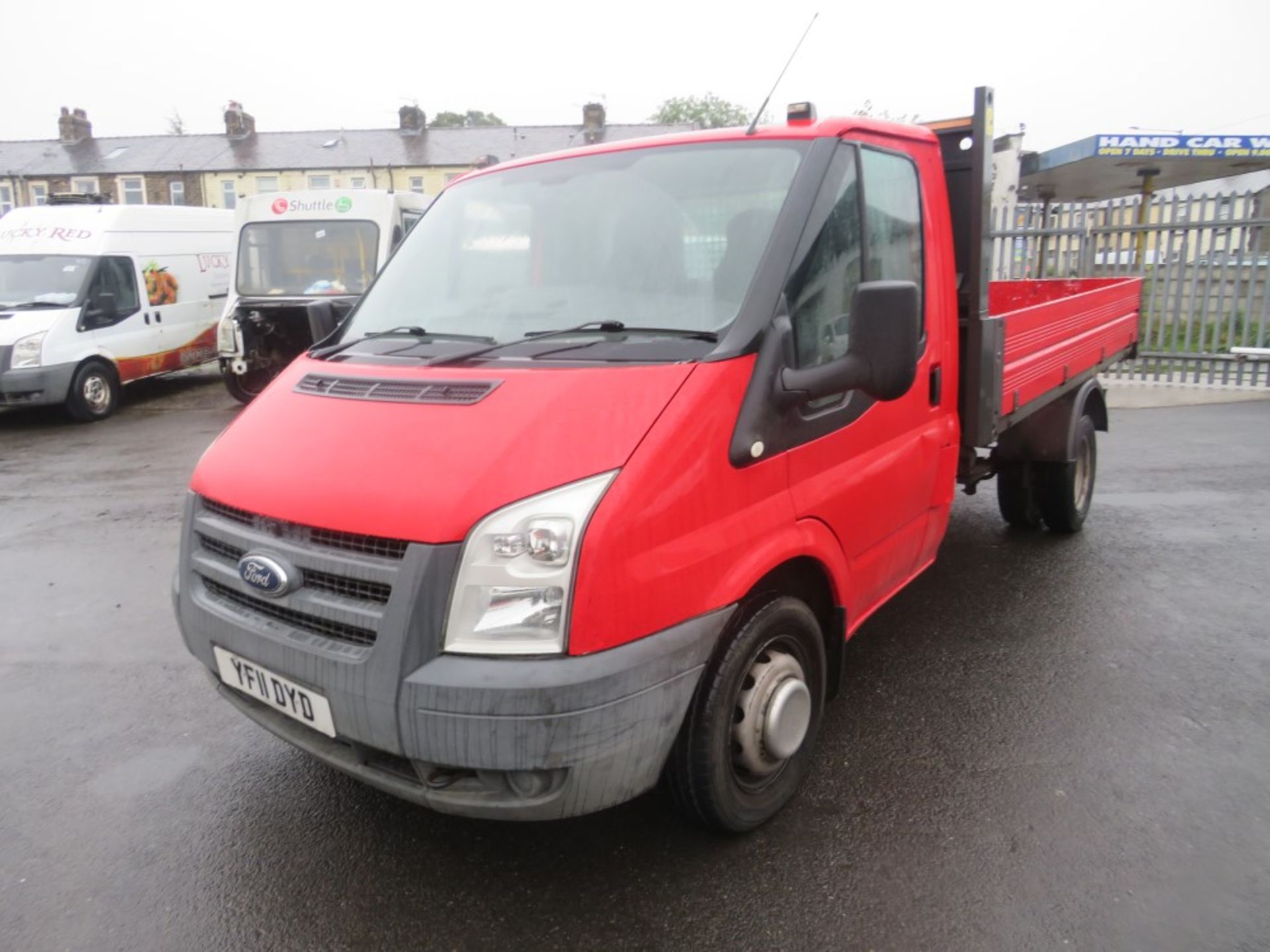 11 reg FORD TRANSIT 115 T350L RWD TIPPER, 1ST REG 05/11, TEST 06/21, 184853M, V5 HERE, 2 FORMER - Bild 2 aus 5