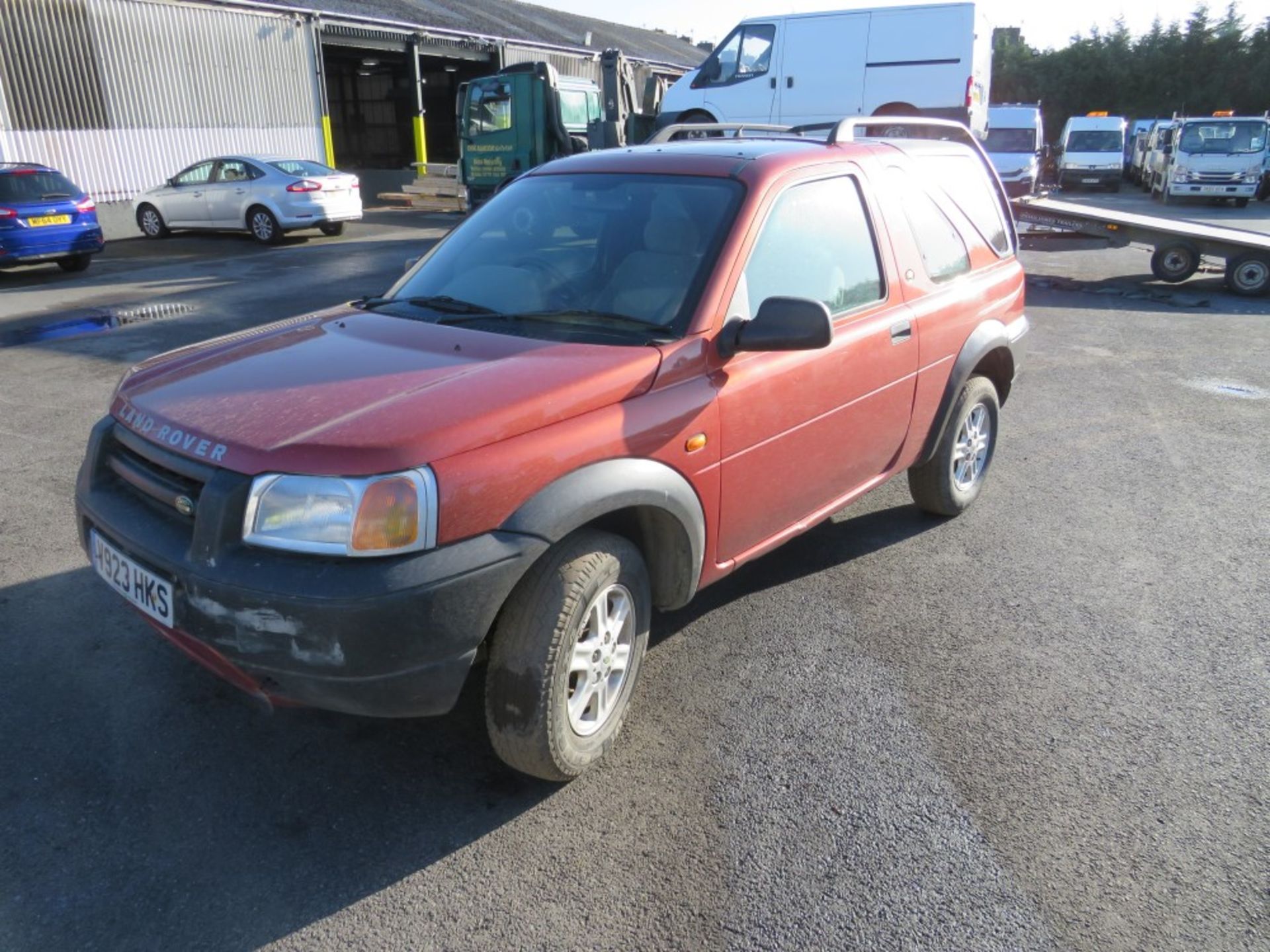 V reg LAND ROVER FREELANDER DI, 1ST REG 01/00, 177568M NOT WARRANTED, V5 HERE, 10 FORMER KEEPERS [NO - Image 2 of 5