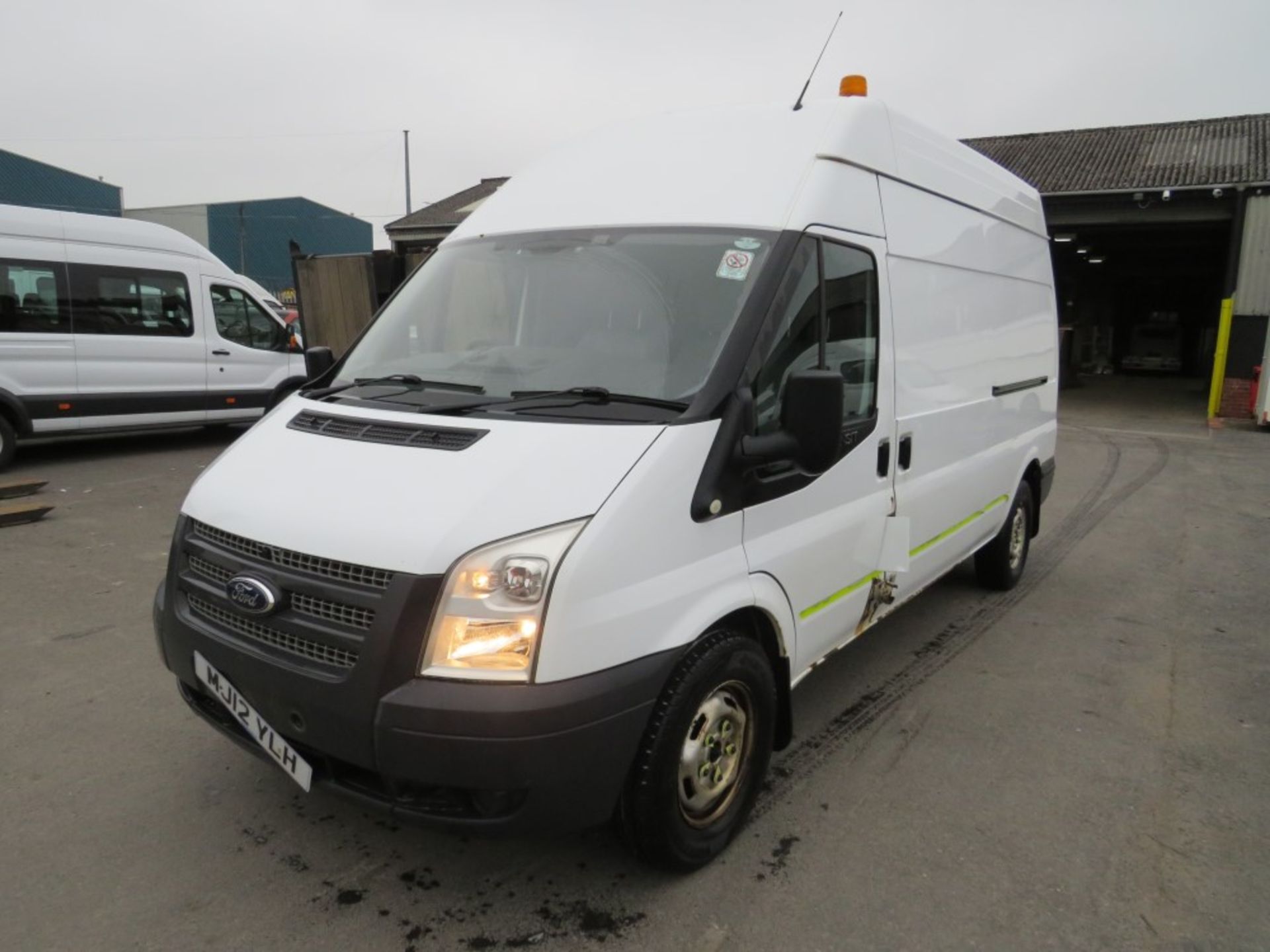 12 reg FORD TRANSIT 125 T350 RWD (DIRECT ELECTRICITY NW) 1ST REG 06/12, TEST 04/21, 143526M, V5 - Image 2 of 6