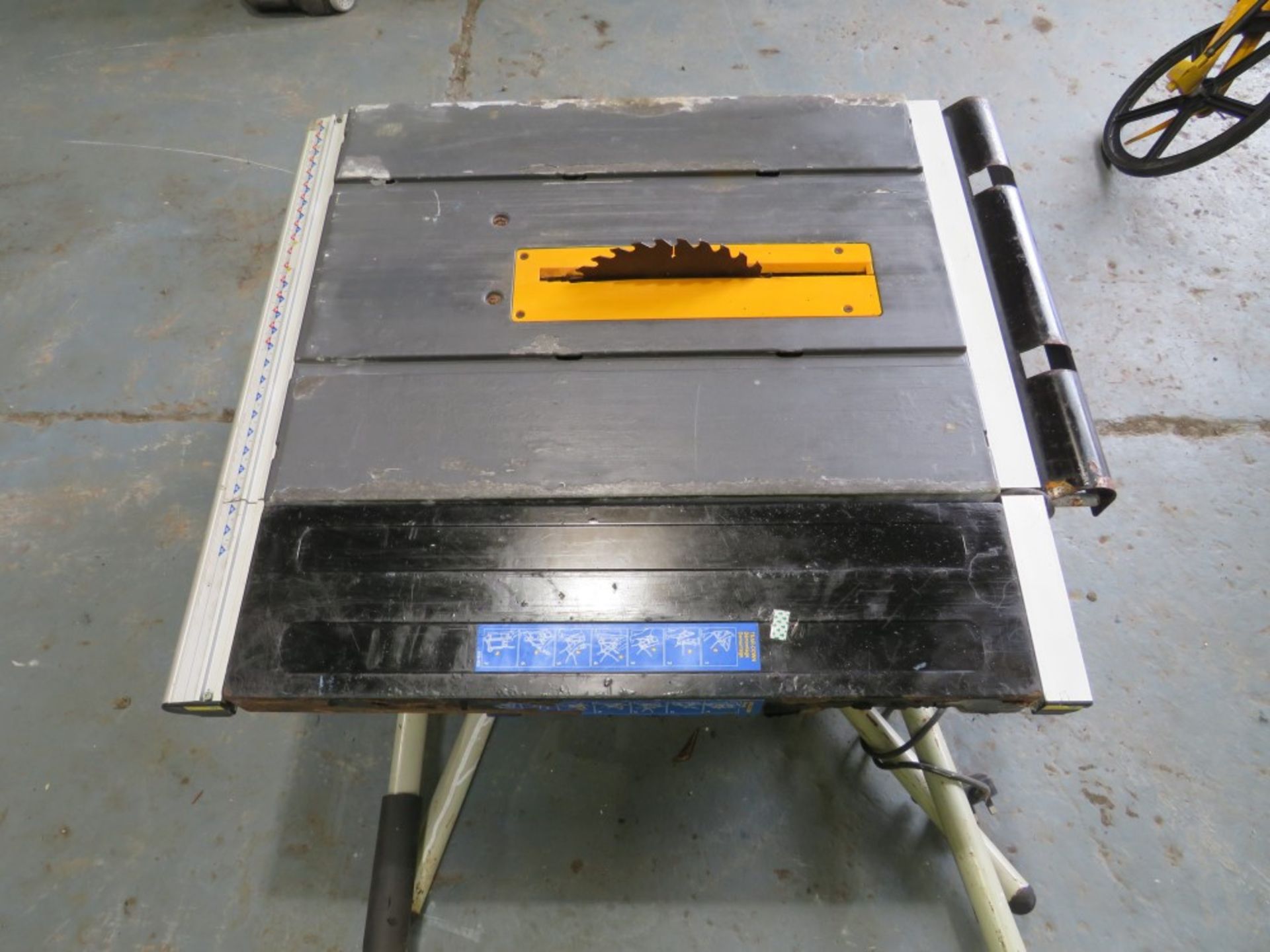 RYOBI TABLE SAW ON WHEELS [NO VAT]