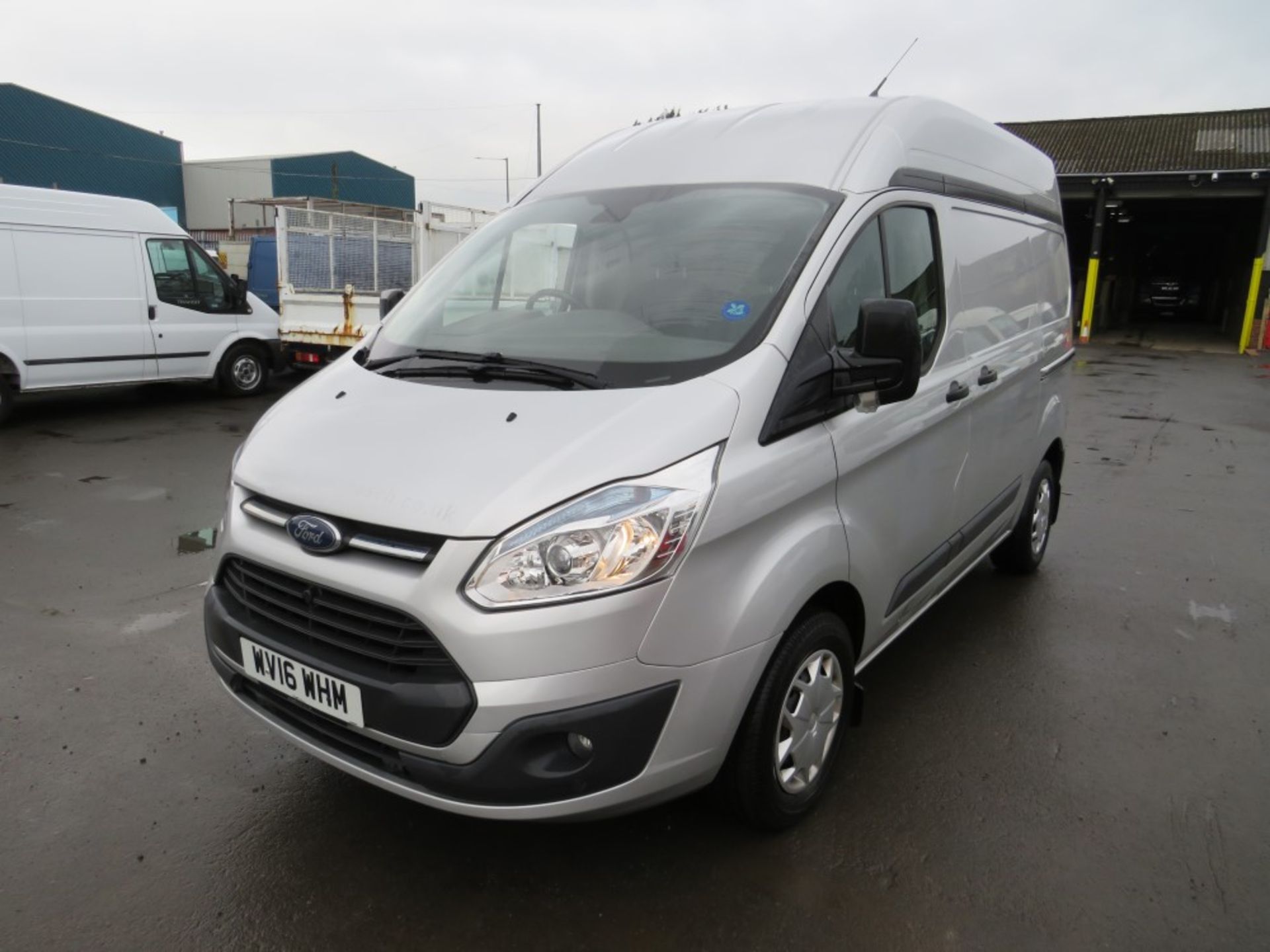 16 reg FORD TRANSIT CUSTOM 310 TREND E-TEC, 1ST REG 06/16, 86872M, V5 TO FOLLOW [+ VAT] - Image 2 of 7