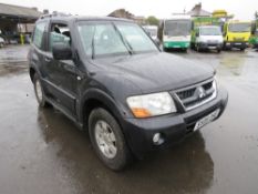 05 reg MITSUBISHI SHOGUN EQUIPPE DI-D ESTATE, 1ST REG 03/05, TEST 09/21, 149711M, V5 HERE, 2