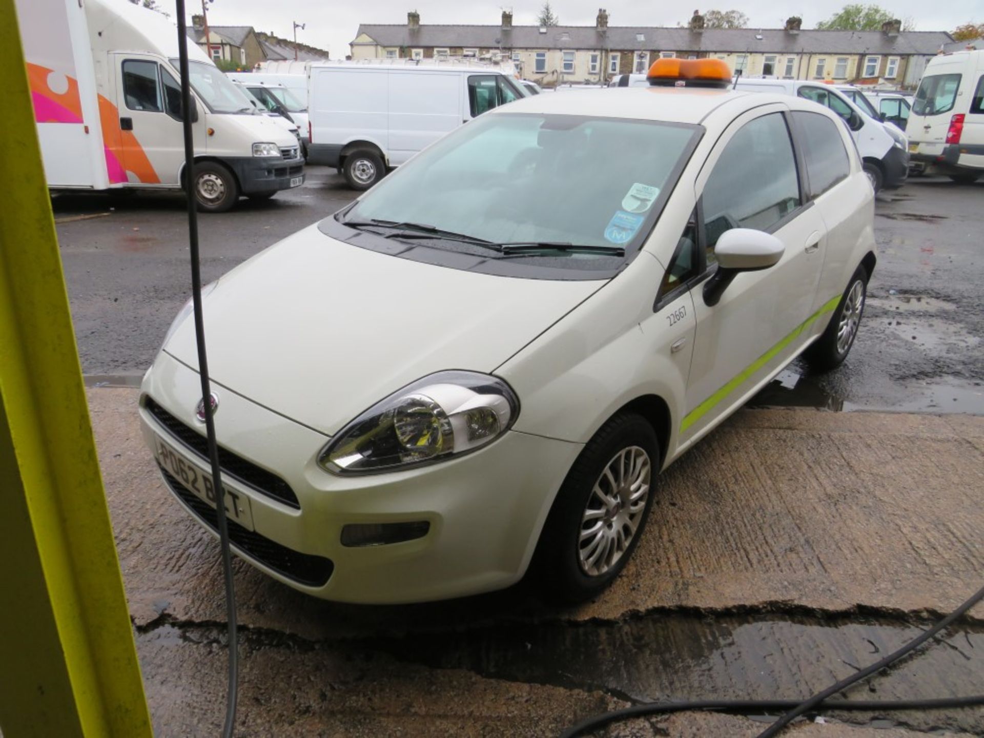 62 reg FIAT PUNTO EVO ACTIVE MULTIJET VAN (DIRECT COUNCIL) 1ST REG 11/12, 91755M, V5 HERE [+ - Image 2 of 5