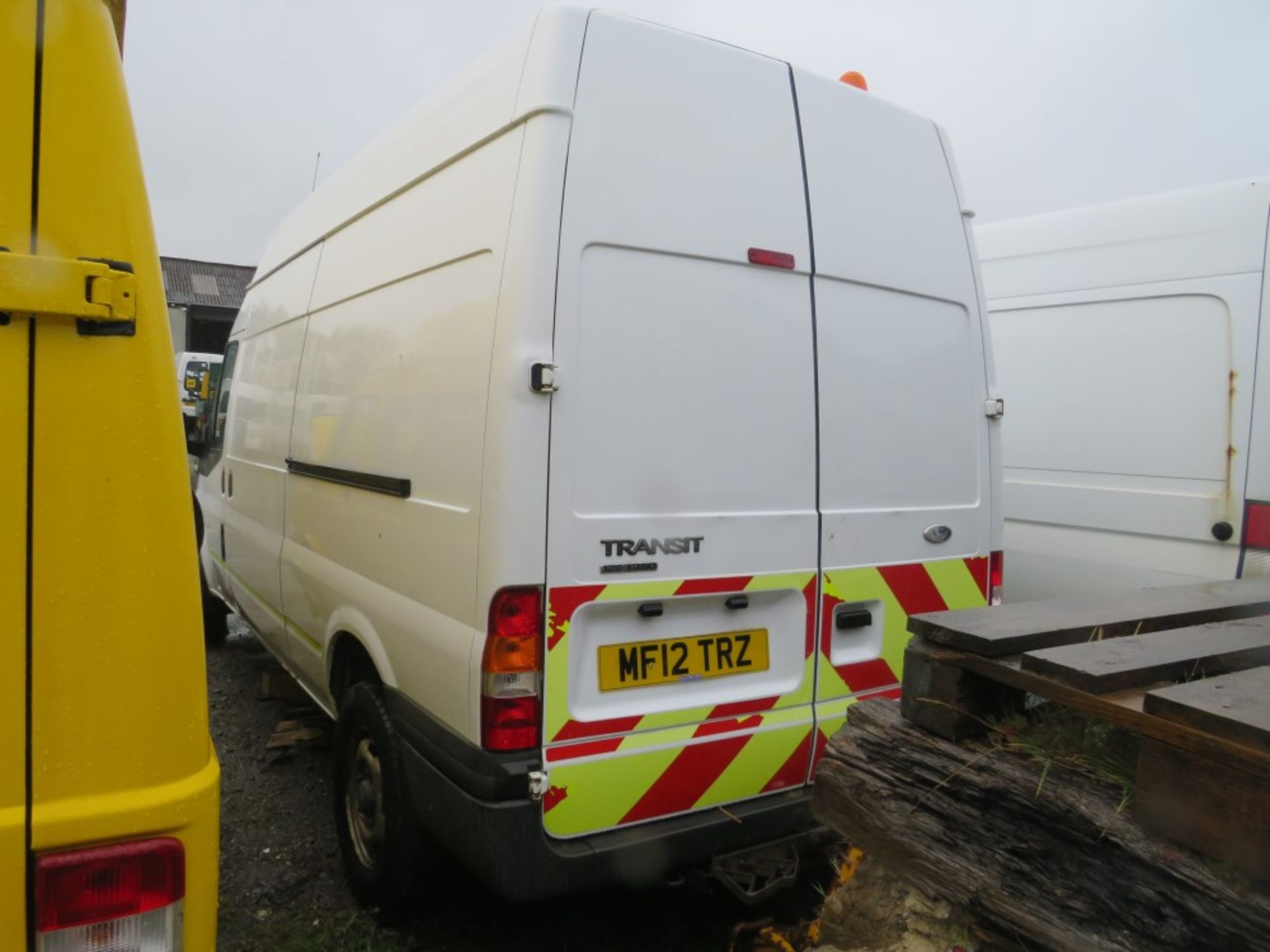 12 reg FORD TRANSIT 125 T350 RWD LWB HI ROOF, 1ST REG 05/12, NO MILEAGE DISPLAYED, V5 HERE, 1 - Image 3 of 4