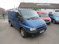 06 reg FORD TRANSIT 280 SWB, 1ST REG 04/06, TEST 03/21, MILEAGE NOT DISPLAYING, SHOWING 69,998M @