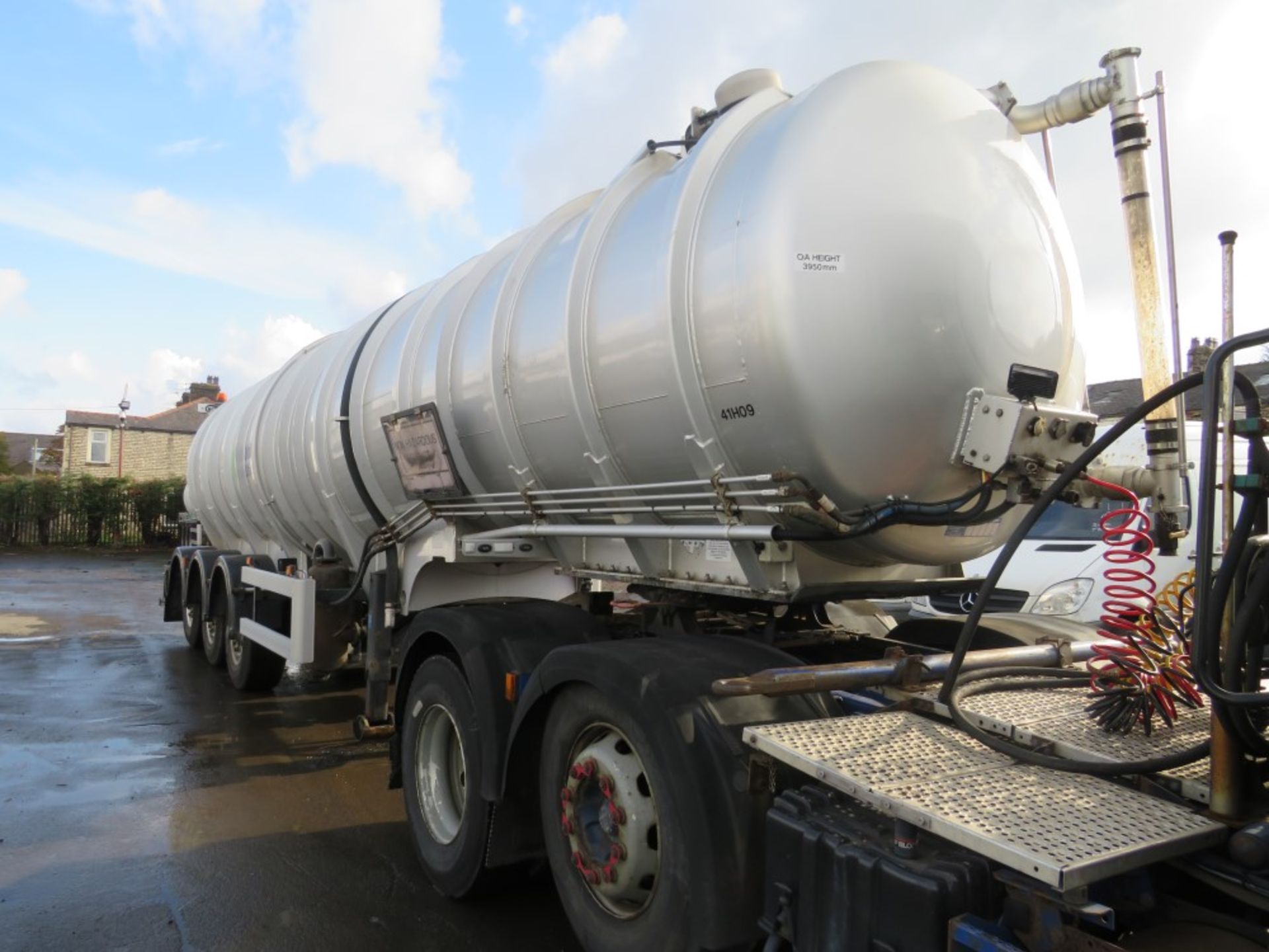 2012 CROSSLAND ARTICULATED 6WHL SLURRY TANKER TRAILER (DIRECT UNITED UTILITIES WATER) [+ VAT] - Image 4 of 6