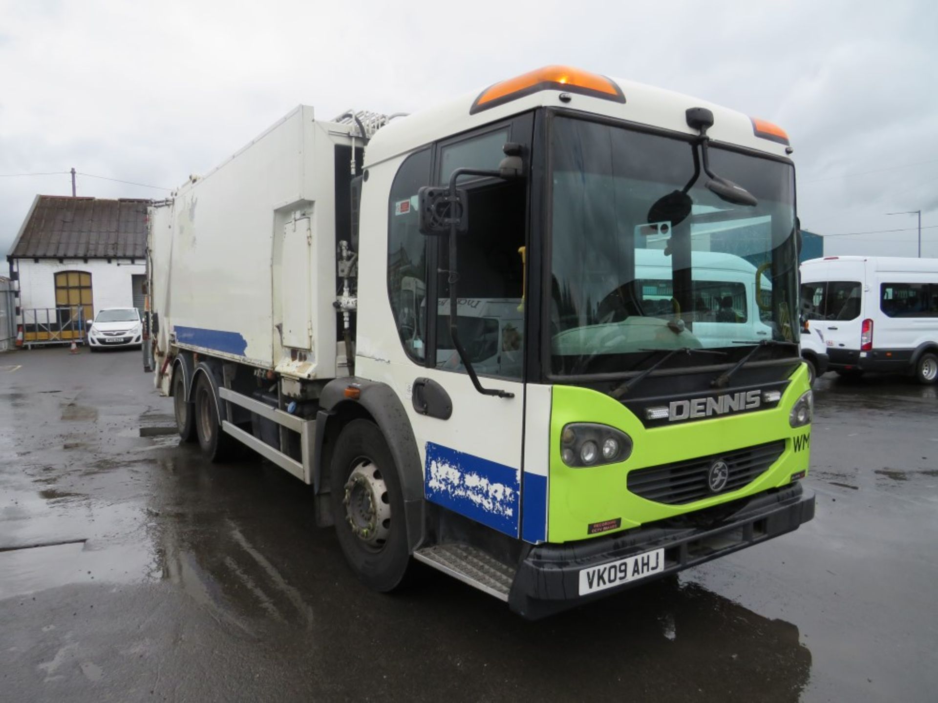 09 reg DENNIS W2629VRV3 REFUSE WAGON (DIRECT COUNCIL) 1ST REG 05/09, 112126KM, V5 HERE, 2 FORMER