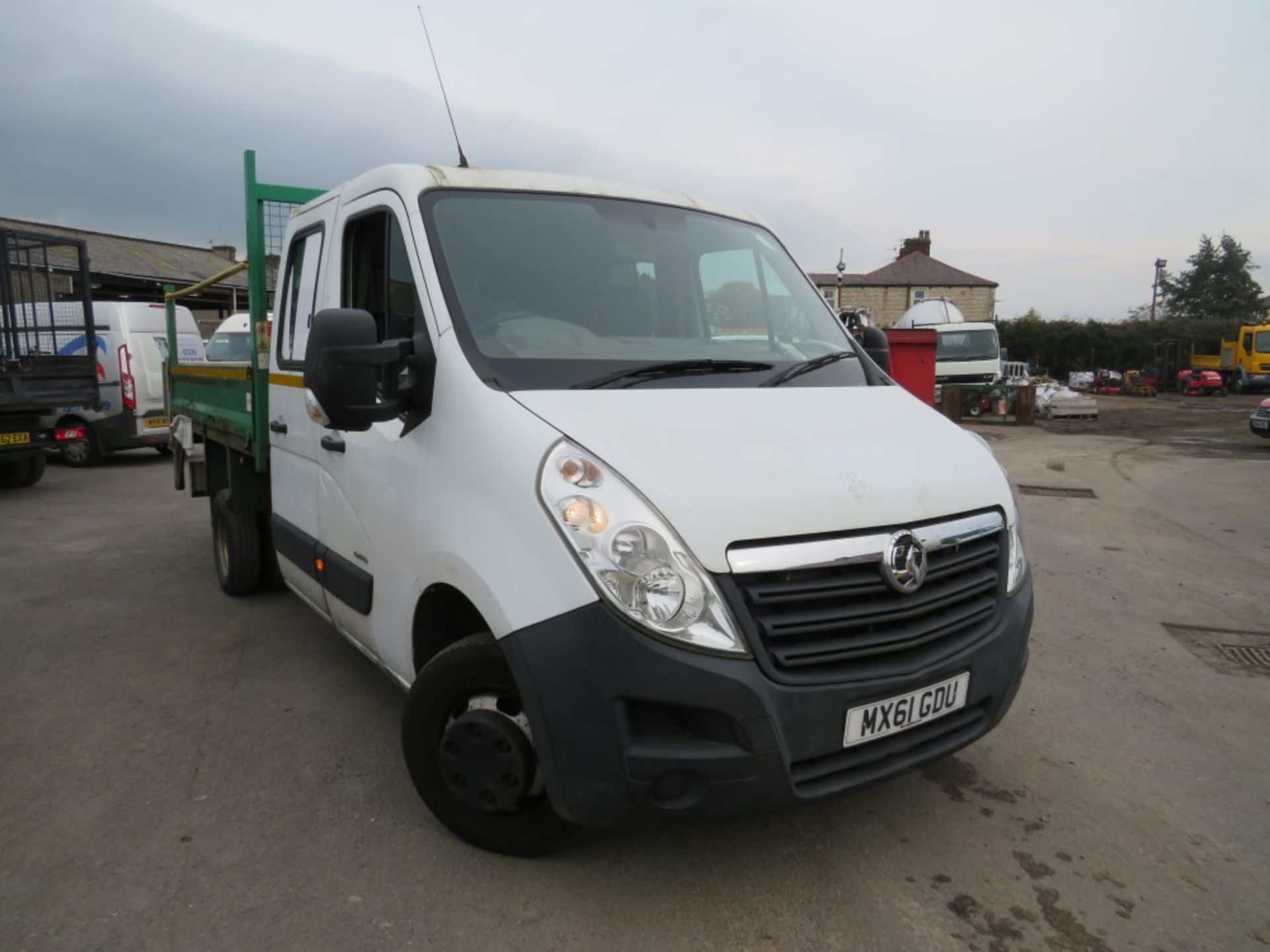 61 reg VAUXHALL MOVANO R4500 L3H1 CDTI DRW TIPPER (DIRECT COUNCIL) 1ST REG 09/11, TEST 02/21,