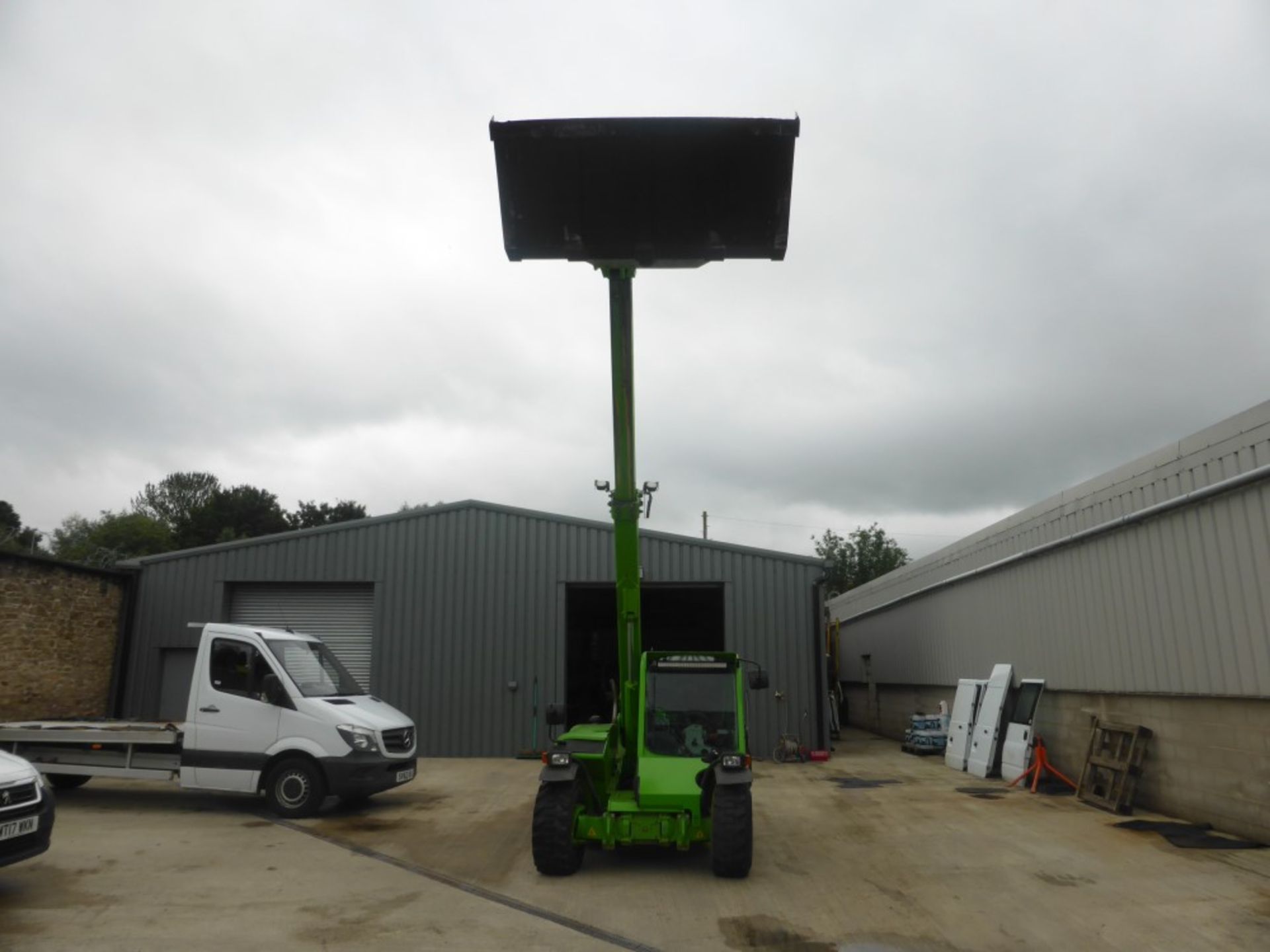 2012 MERLO P25.6 TELEHANDLER C/W BUCKET & FORKS (LOCATION PADIHAM) 2200 HOURS (RING FOR COLLECTION - Image 7 of 7