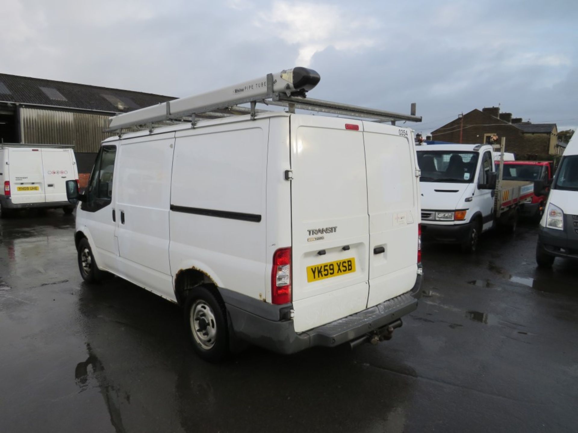 59 reg FORD TRANSIT 85 T280S FWD (DIRECT COUNCIL) 1ST REG 09/09, TEST 11/20, 86525M, V5 HERE, 1 - Image 3 of 6