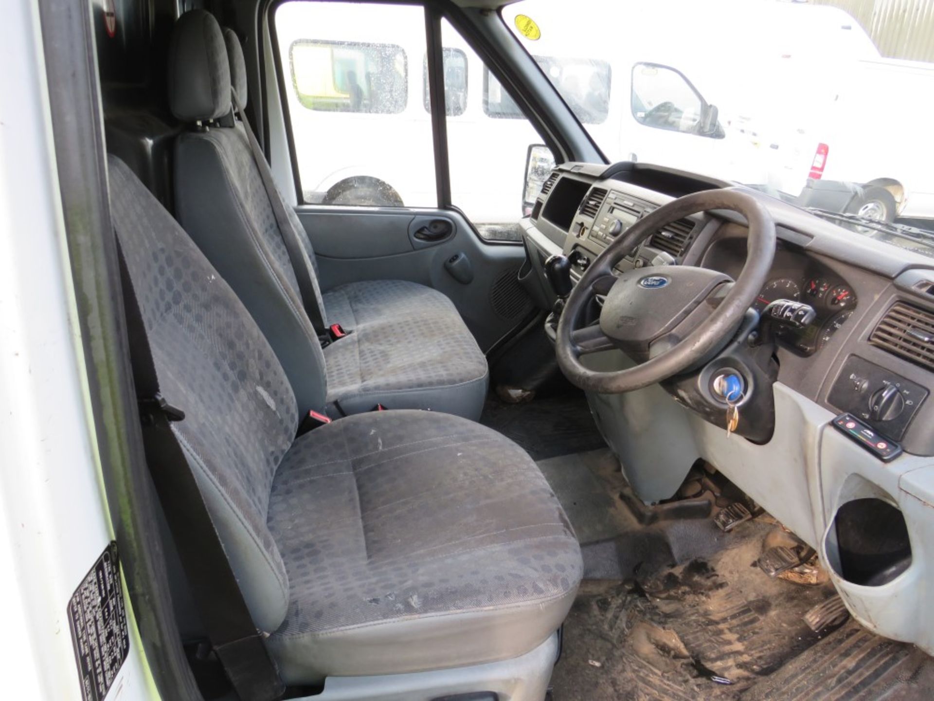 09 reg FORD TRANSIT 85 T280S FWD (DIRECT COUNCIL) 1ST REG 05/09, TEST 05/21, 79600M, V5 HERE, 1 - Image 6 of 6