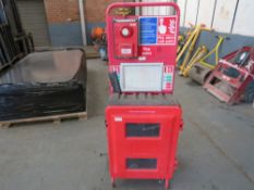 FIRE EXTINGUISHING EQUIPMENT TROLLEY (DIRECT HIRE Co) [+ VAT]