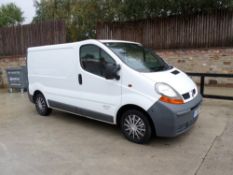 06 reg RENAULT TRAFIC SL27 DCI 100 SWB (LOCATION SHEFFIELD) 1ST REG 07/06, TEST 12/20, 168855M, V5