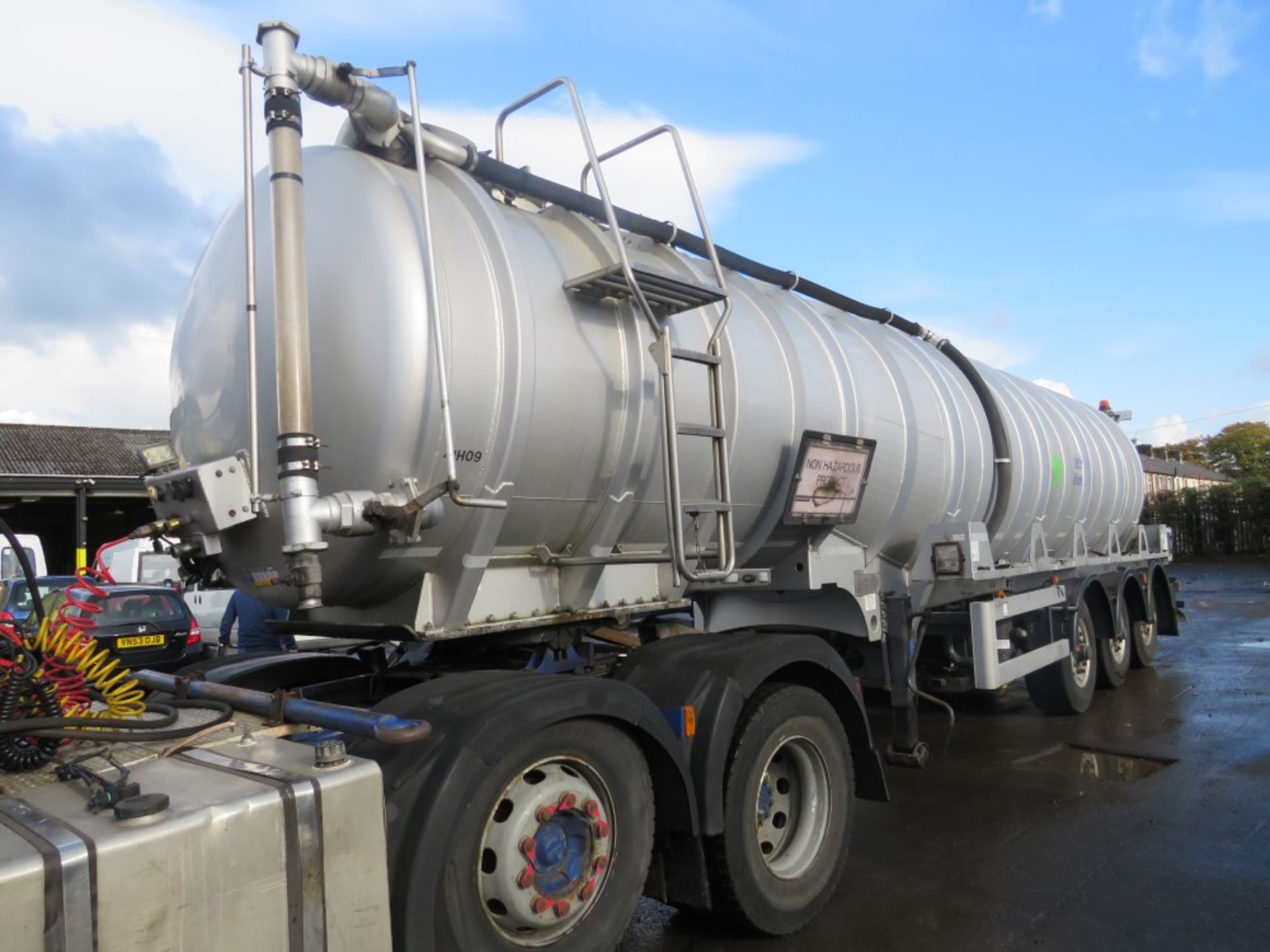 2012 CROSSLAND ARTICULATED 6WHL SLURRY TANKER TRAILER (DIRECT UNITED UTILITIES WATER) [+ VAT] - Image 3 of 6