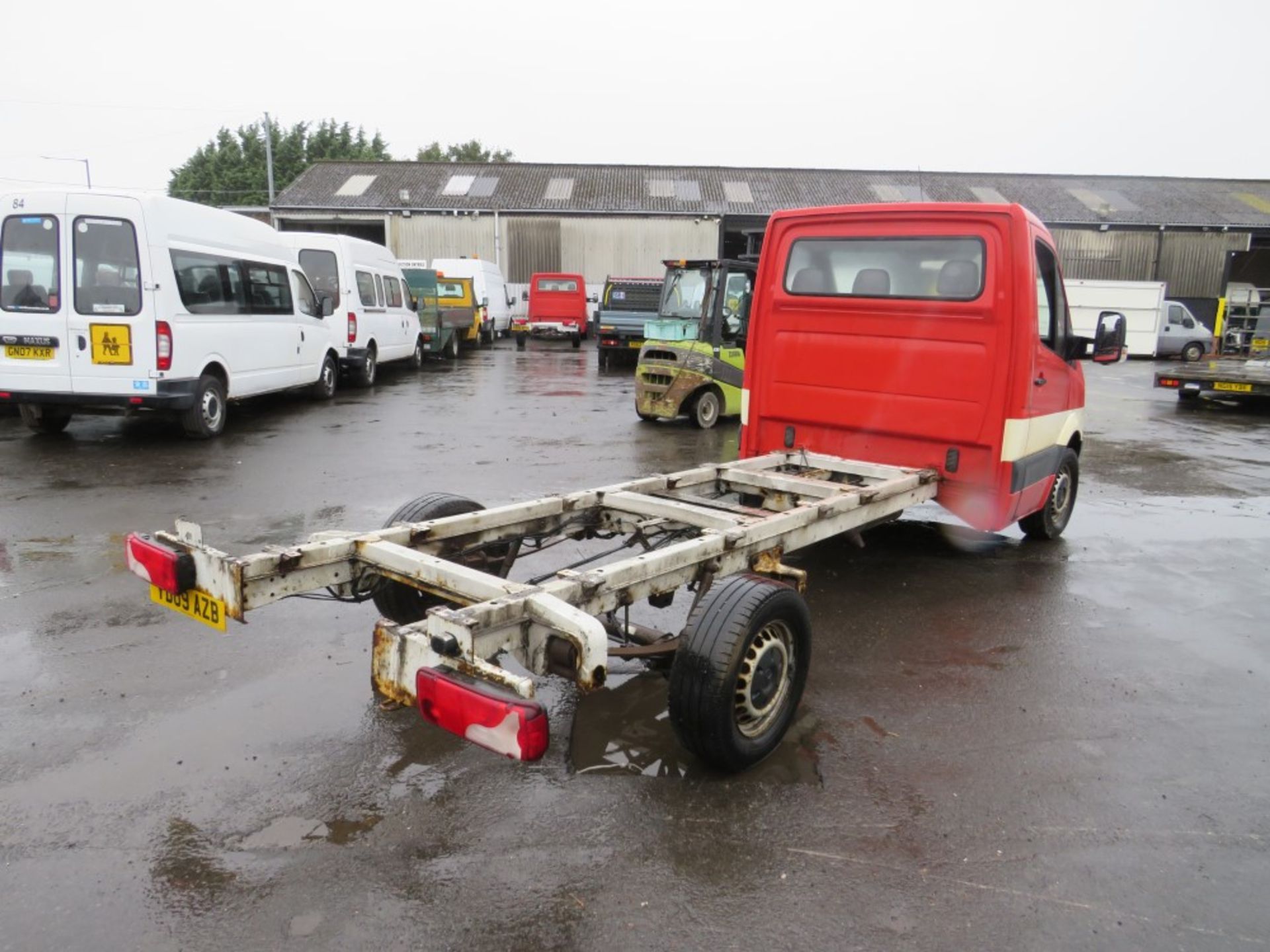 09 reg MERCEDES SPRINTER 311 CDI LWB CHASSIS CAB, 1ST REG 04/09, TEST 01/21, 218859M WARRANTED, NO - Image 4 of 5