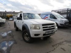 07 reg FORD RANGER D/C 4WD PICKUP (DIRECT COUNCIL) 1ST REG 04/07, TEST 03/21, 87697M, V5 HERE,