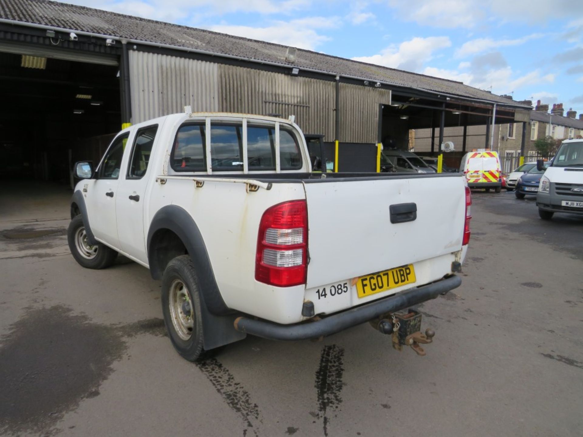 07 reg FORD RANGER D/C 4WD PICKUP (DIRECT COUNCIL) 1ST REG 04/07, TEST 03/21, 87697M, V5 HERE, - Image 3 of 5