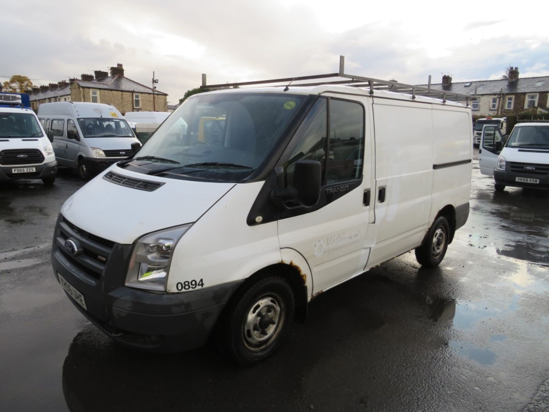 09 reg FORD TRANSIT 85 T280S FWD (DIRECT COUNCIL) 1ST REG 05/09, TEST 05/21, 79600M, V5 HERE, 1 - Image 2 of 6