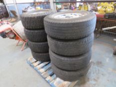 2 SETS OF FORD RANGER WHEELS & TYRES [NO VAT]