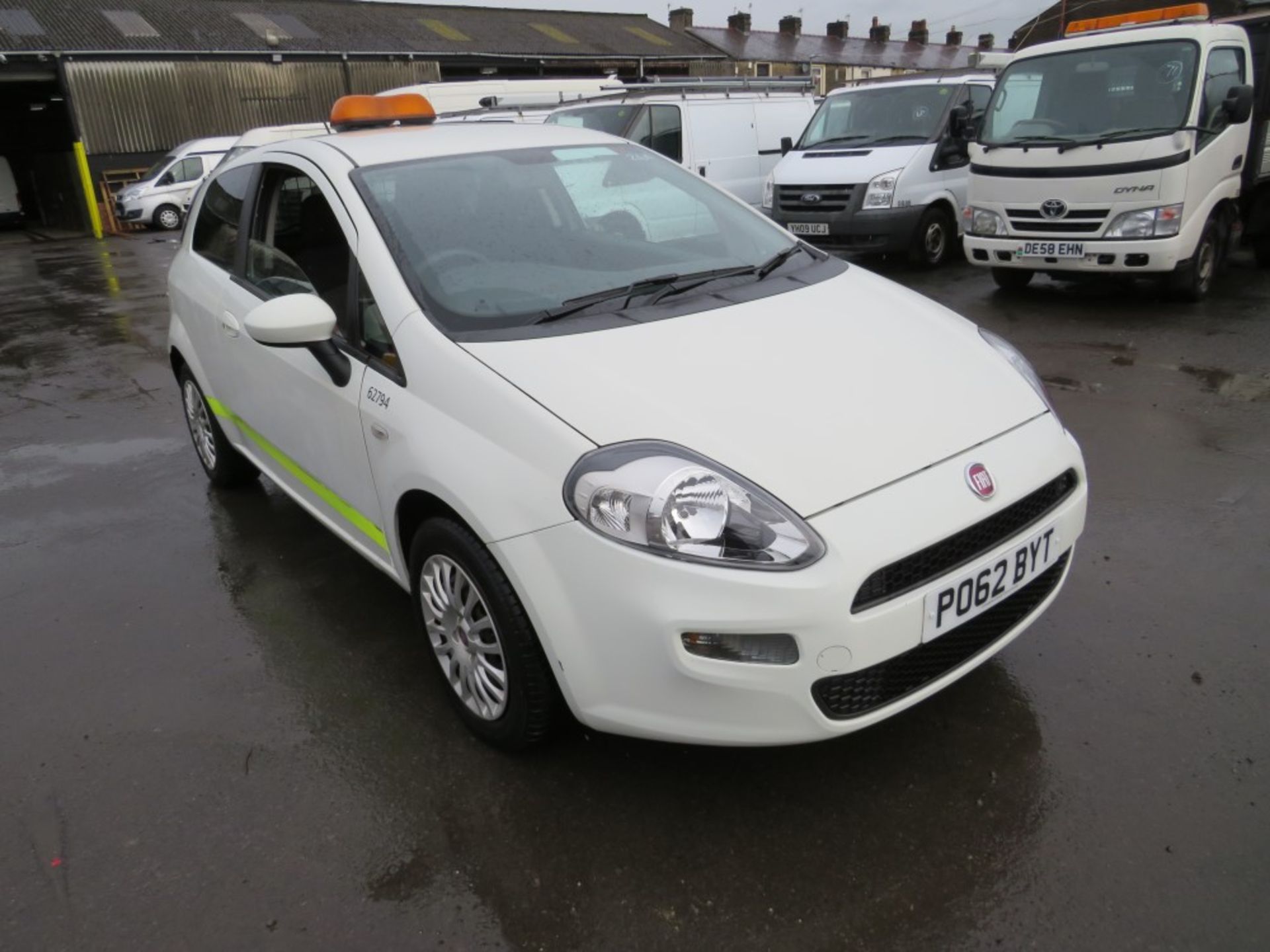 62 reg FIAT PUNTO EVO ACTIVE MULTIJET (DIRECT COUNCIL) 1ST REG 11/12, 109807M, V5 HERE, [+ VAT]