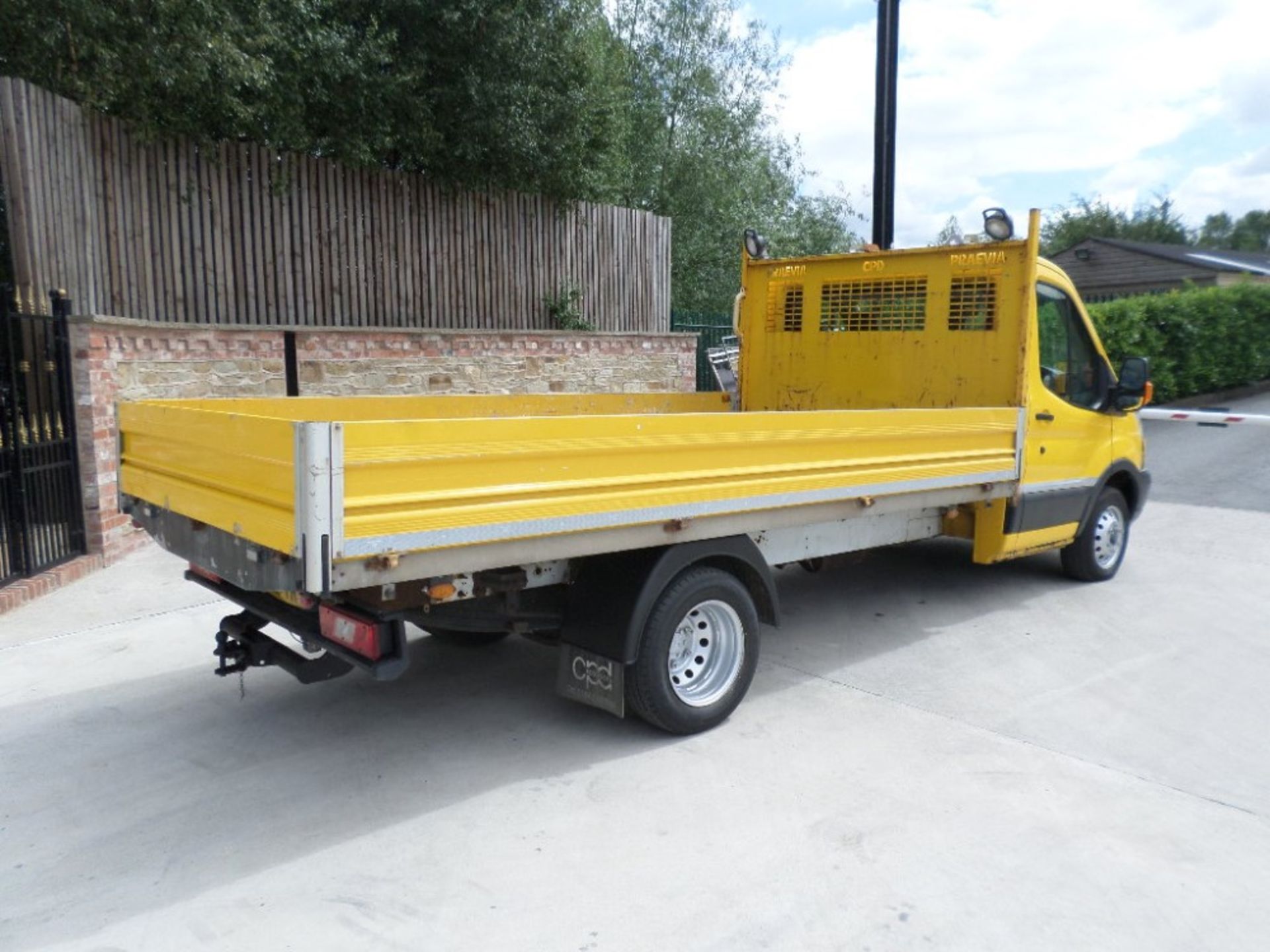 15 reg FORD TRANSIT 125 T350 TDCI S/CAB DROPSIDE PICKUP (LOCATION SHEFFIELD) 1ST REG 03/15, - Image 4 of 6