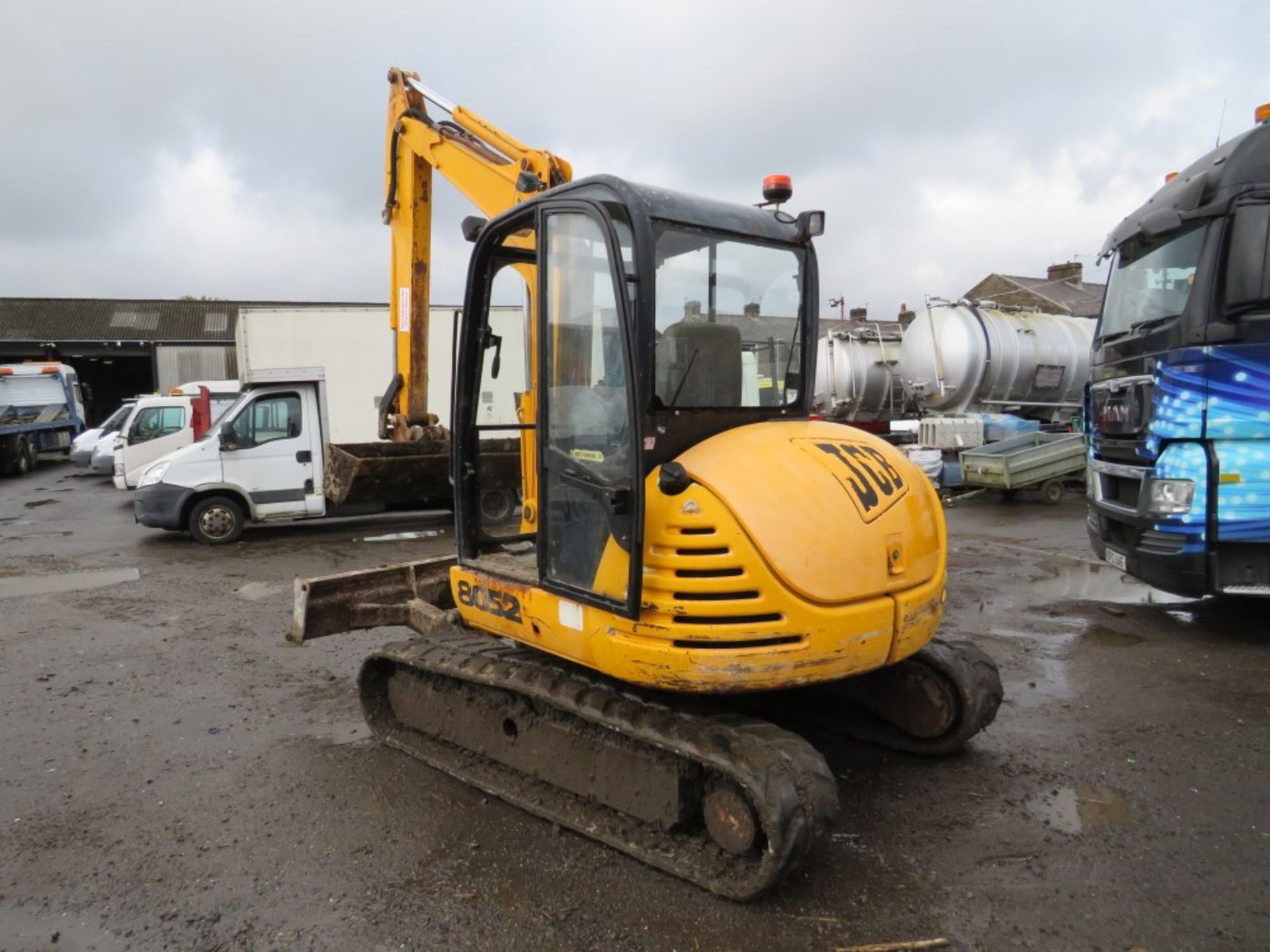 2000 JCB 8052 5 TON MINI DIGGER C/W DITCHING BUCKET, 6204 HOURS [+ VAT] - Image 4 of 5