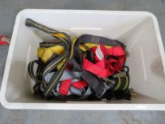 CLIMBING HARNESS & STRAP [NO VAT]